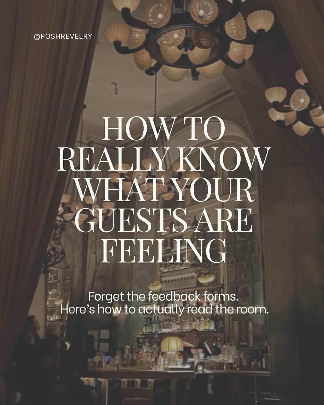 The guest experience is a conversation but most of it is nonverbal. Start noticing what your guests are already telling you, and your brand will instantly feel more aligned, more intuitive, and more worth remembering.

If you&rsquo;re ready to take a