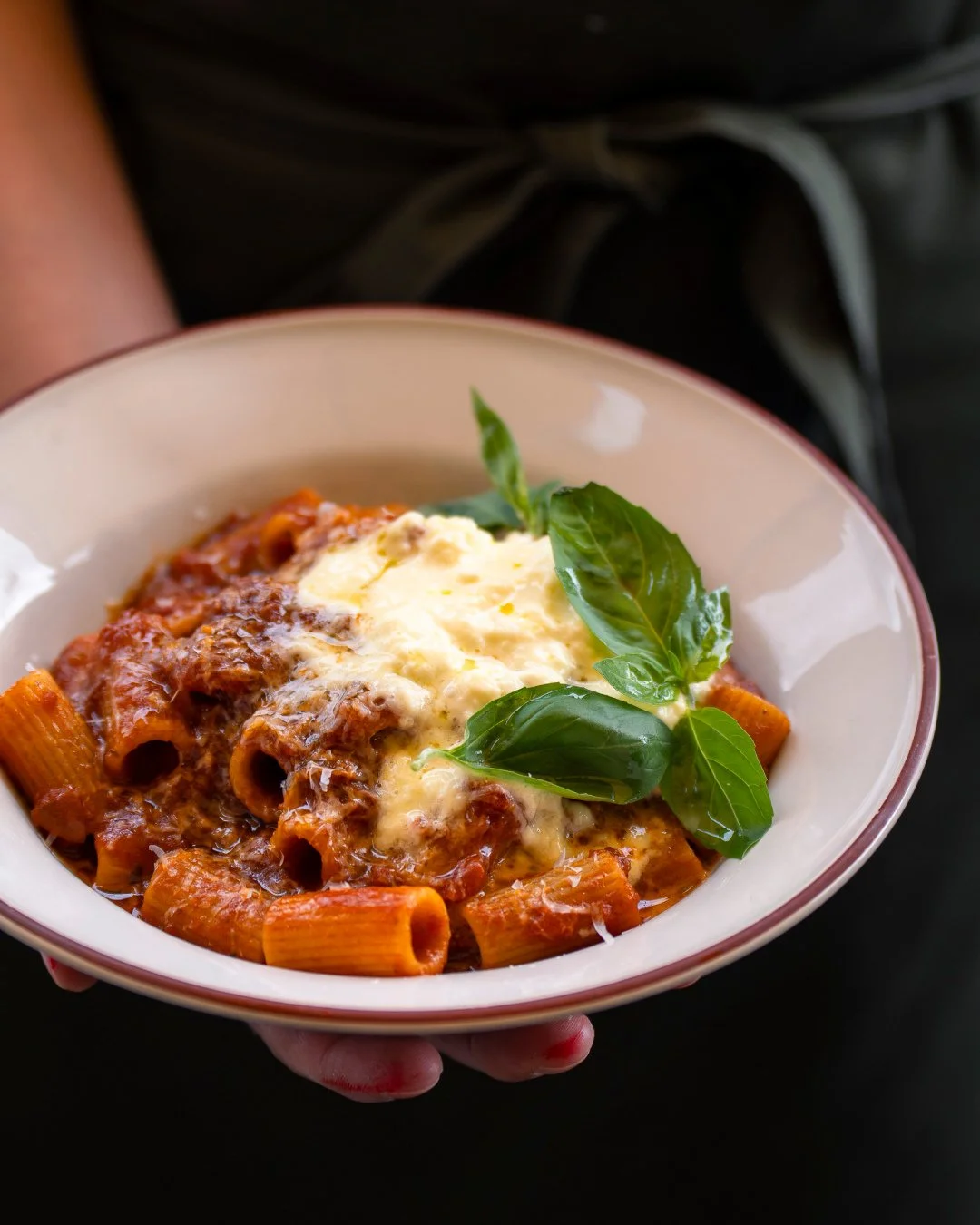 Pasta al Pomodoro with Stracciatella