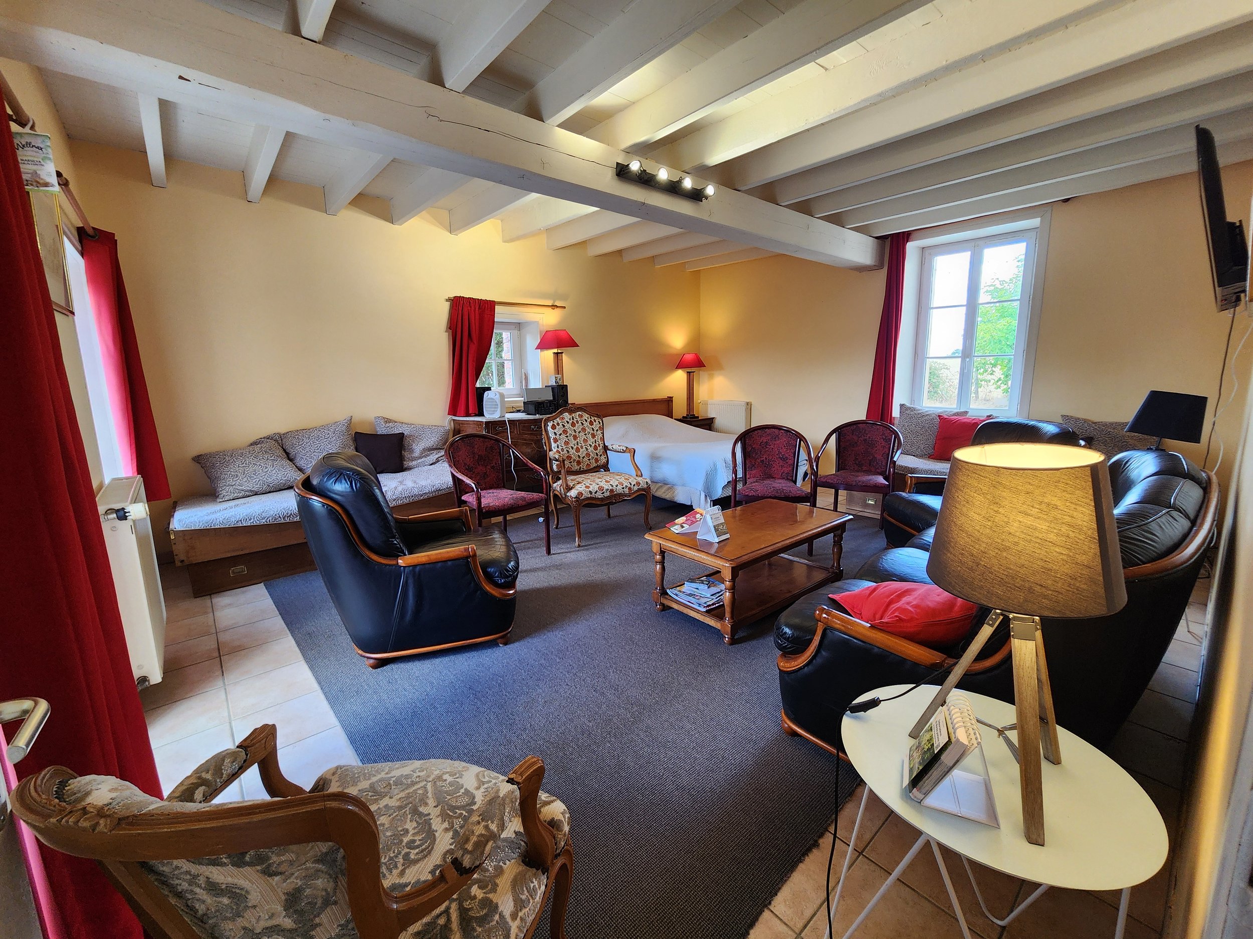 Salon et chambre