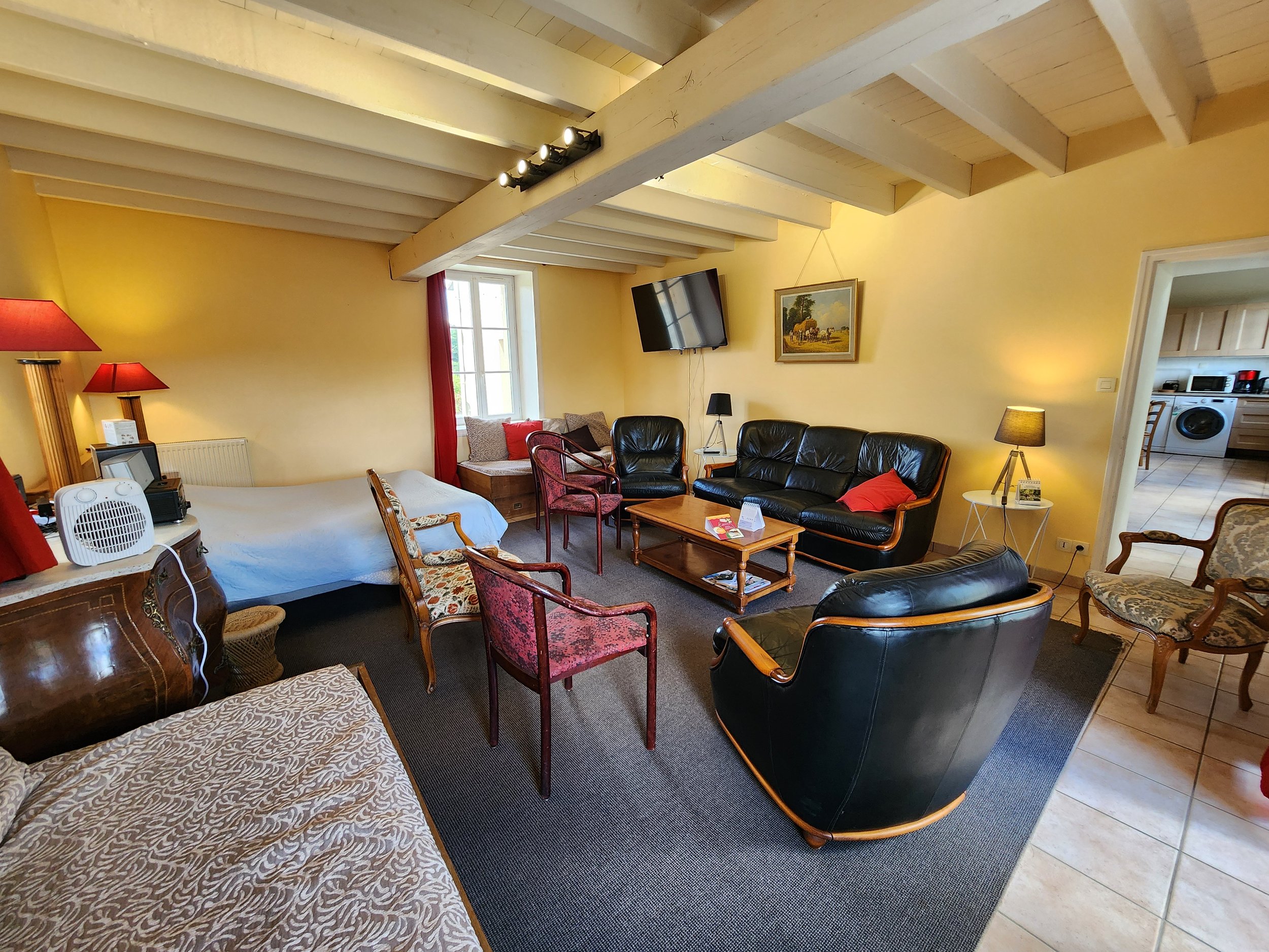 Salon et chambre