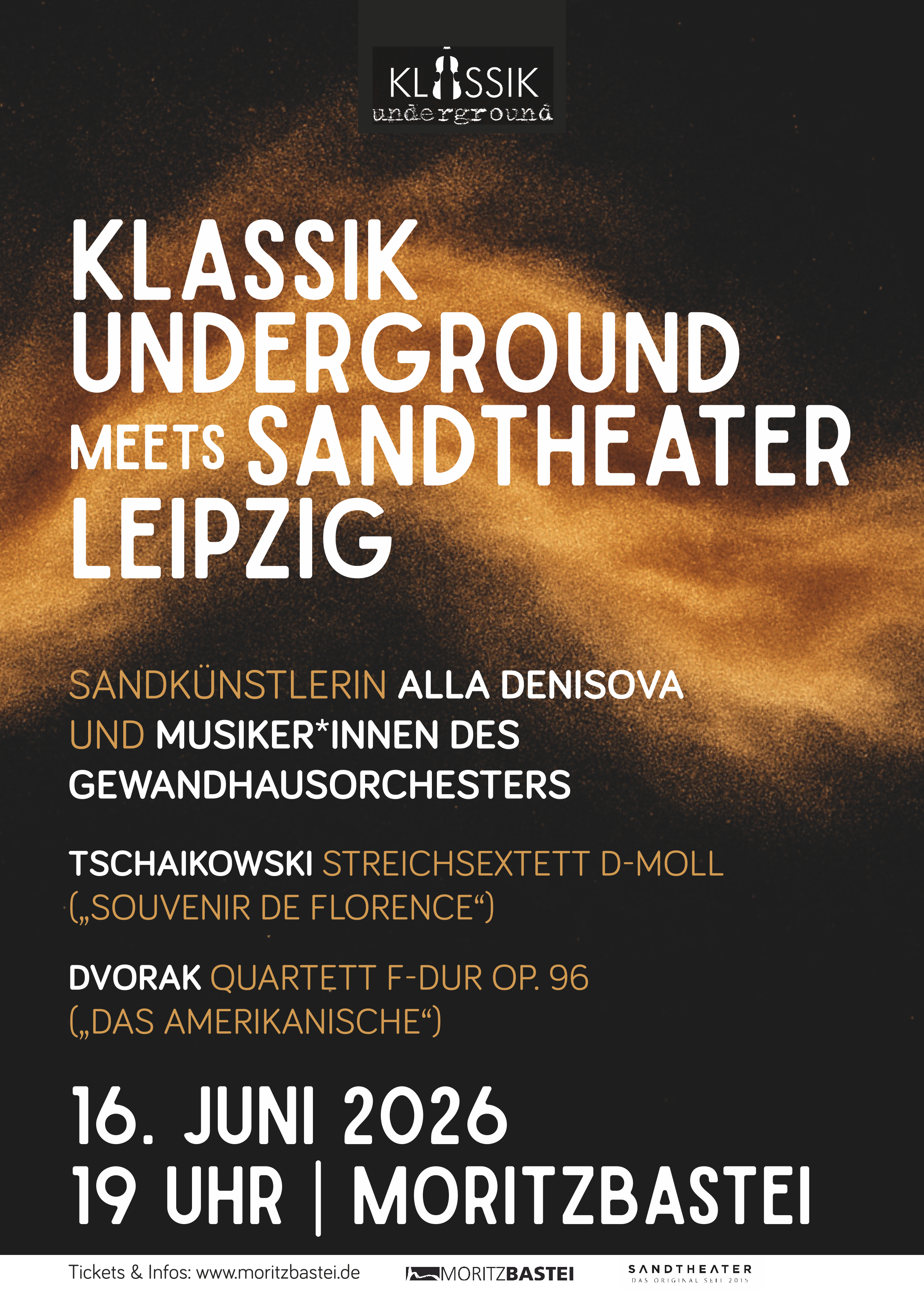 KLASSIK underground meets Sandtheater Leipzig