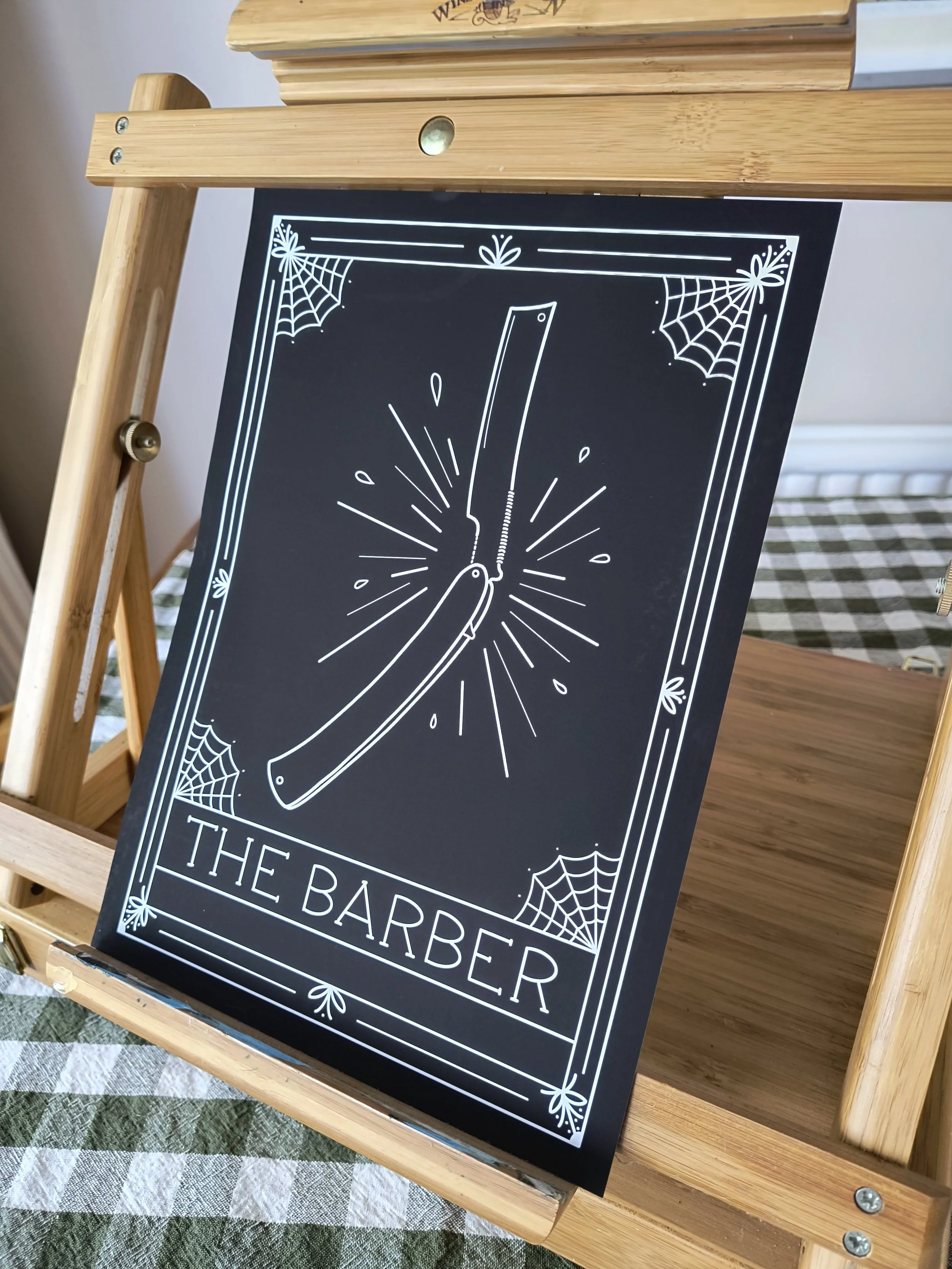 the barber - print