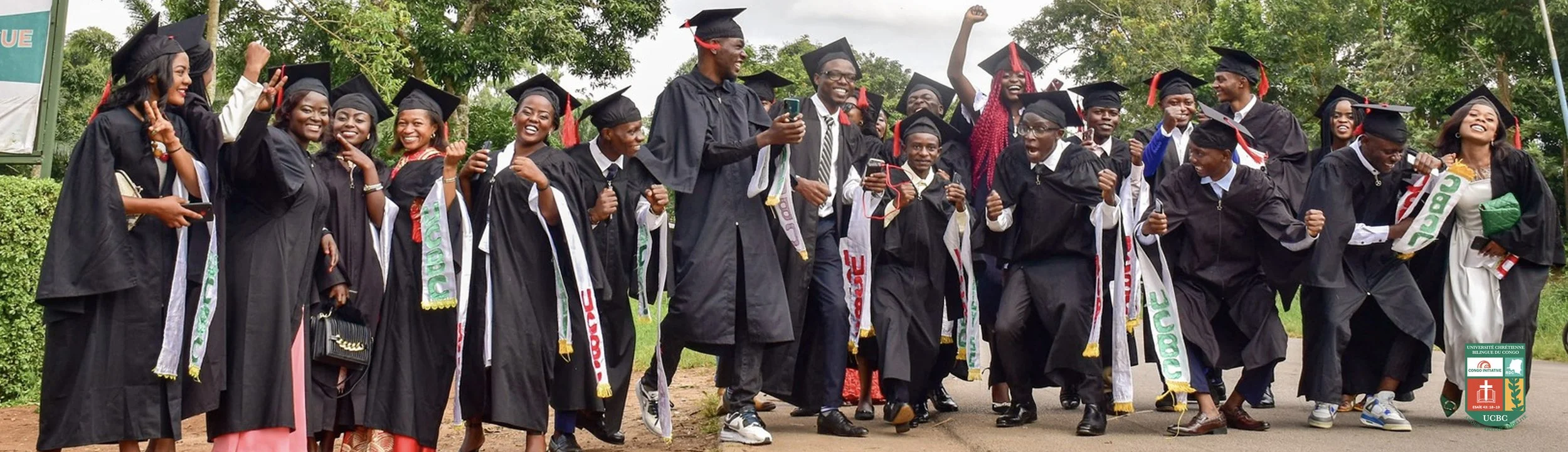 University graduates celebrating