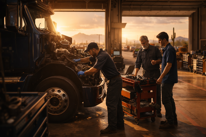 Keeping the Best Diesel Techs in the Bay