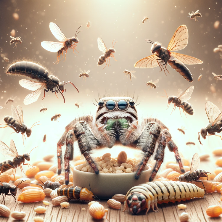 What to feed your jumping spider — Jumping Spider Care