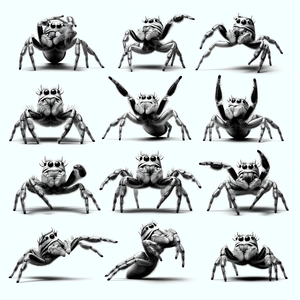 Jumping Spider Body Language