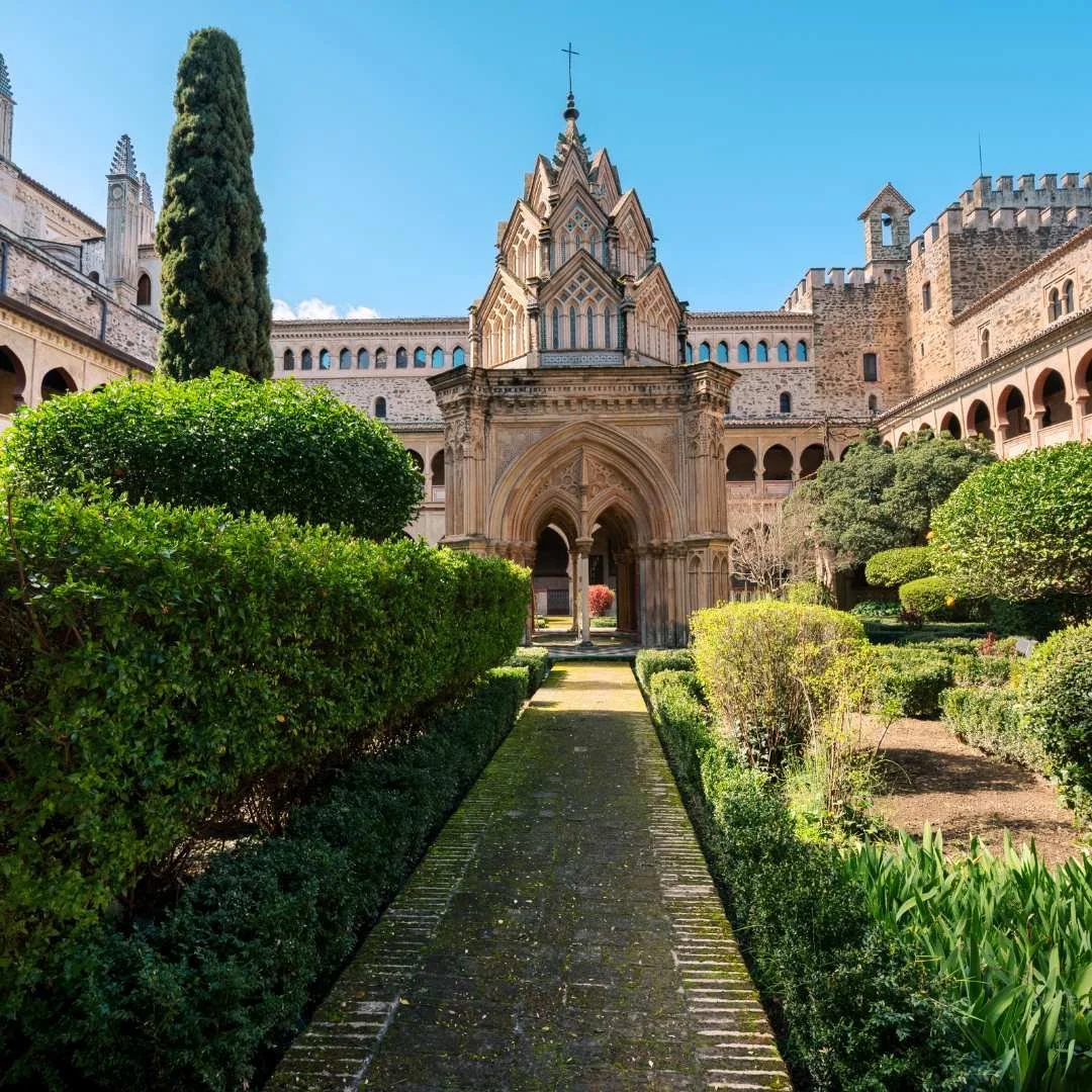 The royal monastery of Santa Maria