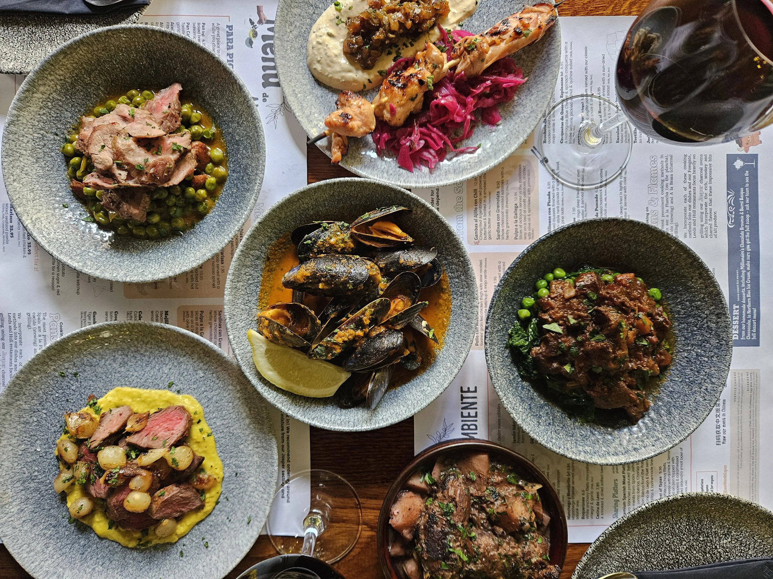 Our Beverley Restaurant Menu