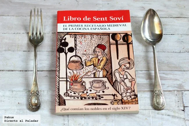 An image of one of the earliest cookbooks: Llibre de Sent Sovi