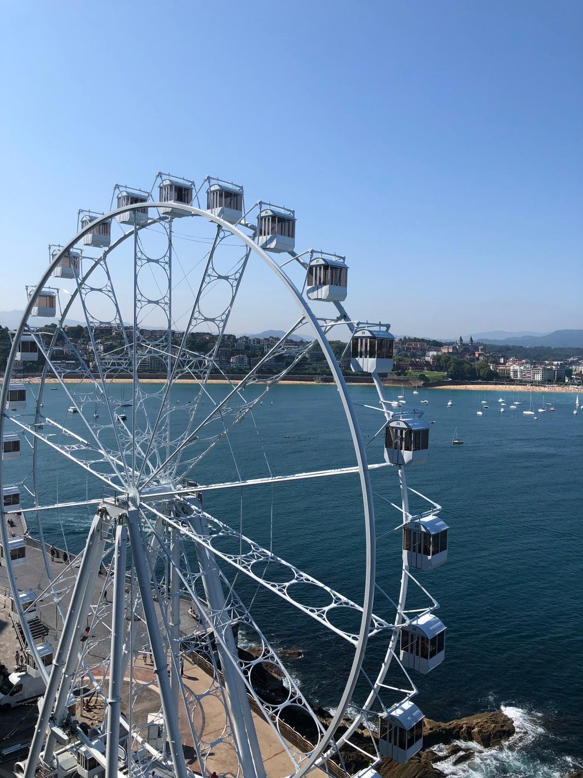 Ferris wheel at San Sebastian