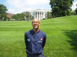 Chef Keith Jones in front of the White House Washington DC.jpg