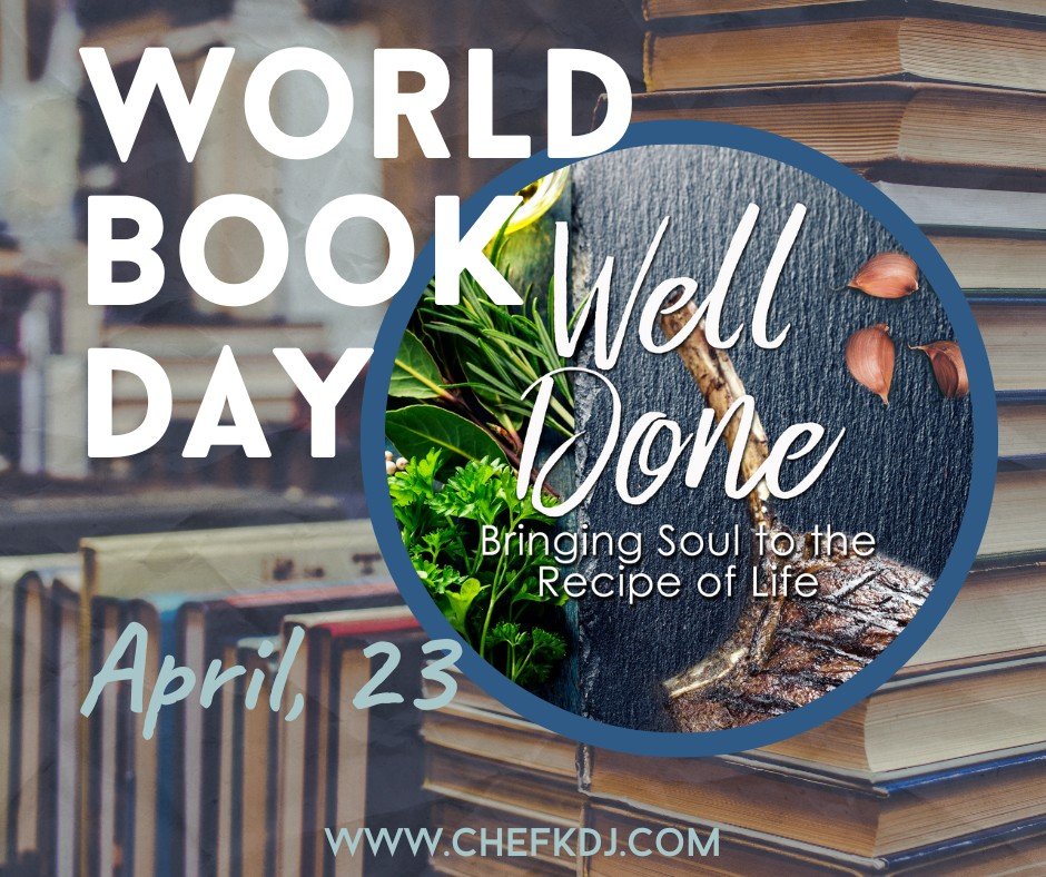Happy World Book Day! 📚

On this special occasion, we'd like to shine a spotlight on &quot;Well Done: Bringing Soul to the Recipe of Life&quot; by Chef Keith D. Jones, an Amazon Top 100 Best Seller!

👨&zwj;🍳 About the Book
If you're a food lover, 