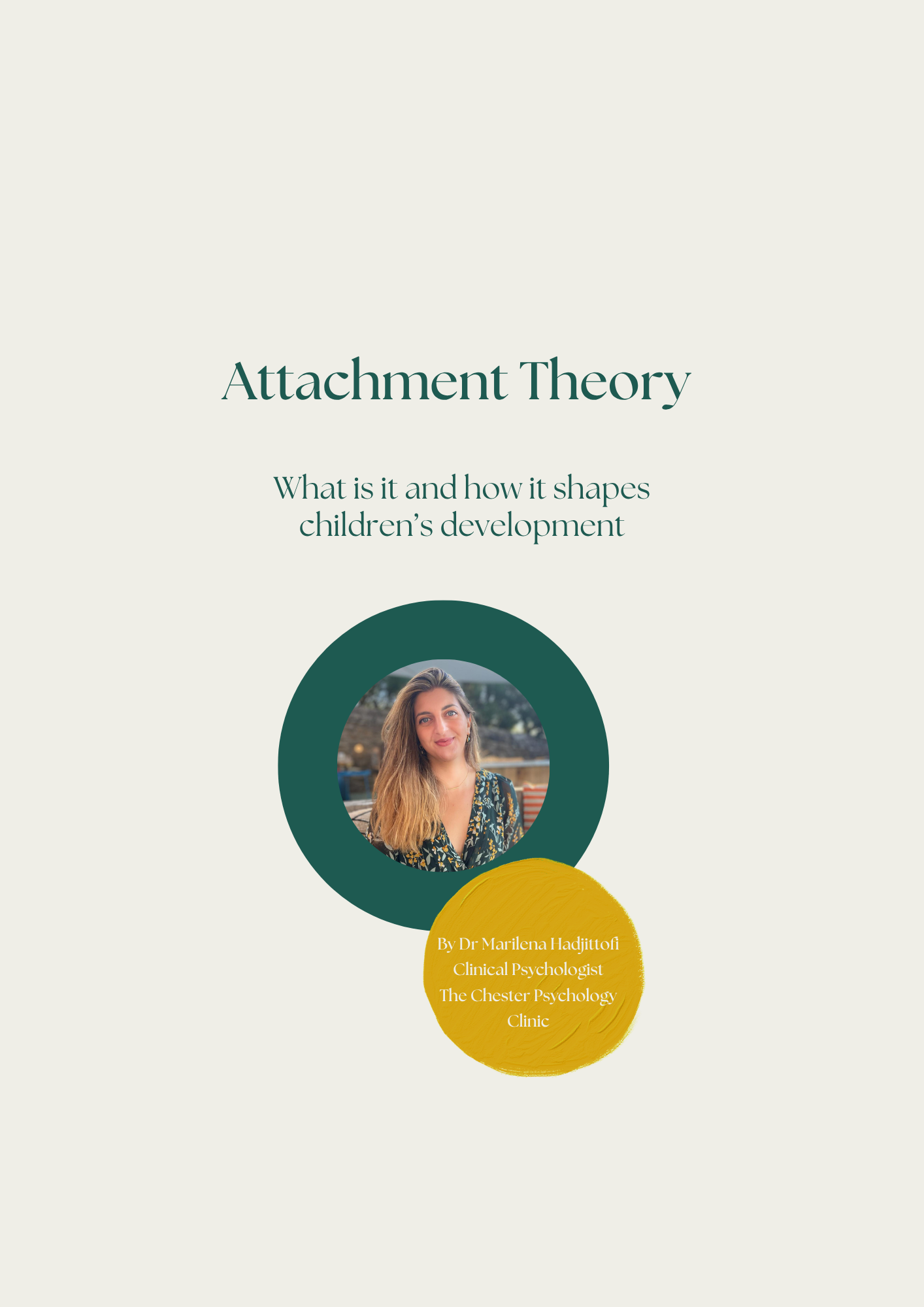Attachment theory quick guide child psychologist