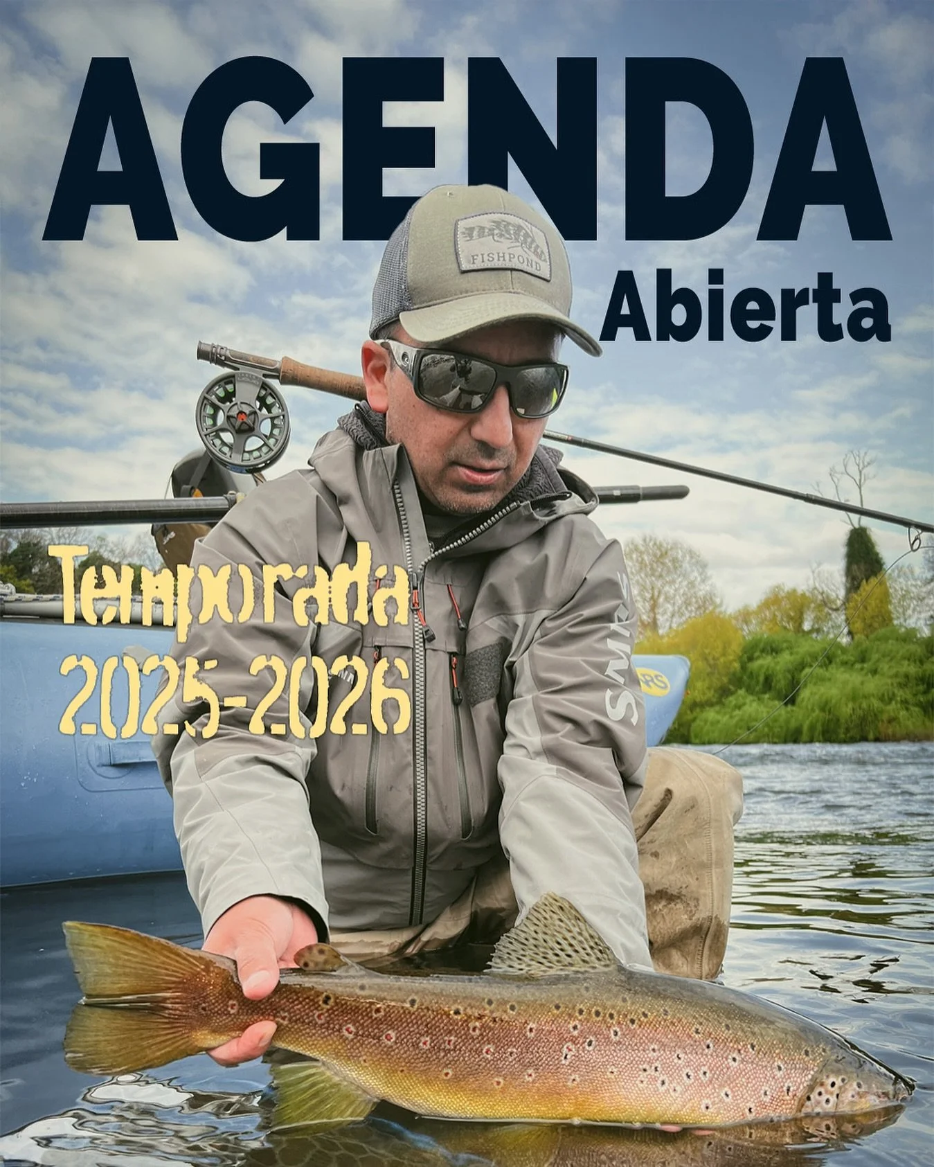 📣 Ya estamos agendado para esta nueva temporada de pesca con mosca 2025-2026. Escríbenos un mensaje para más información.
📣 We are booking, available spots for this new fly fishing season. Senda us a DM for more info.
#catcha
