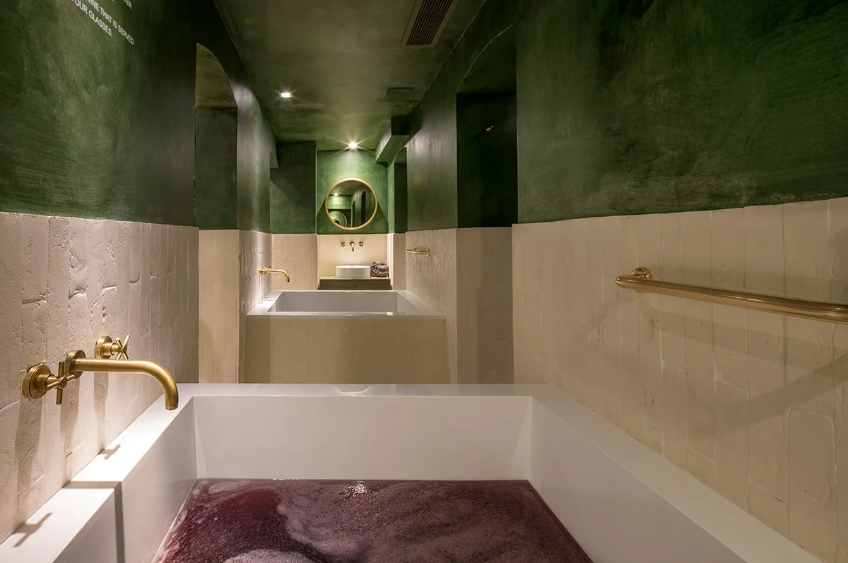 Vinotherapy treatment room at Ella Di Rocco, designed for ultimate relaxation and rejuvenation