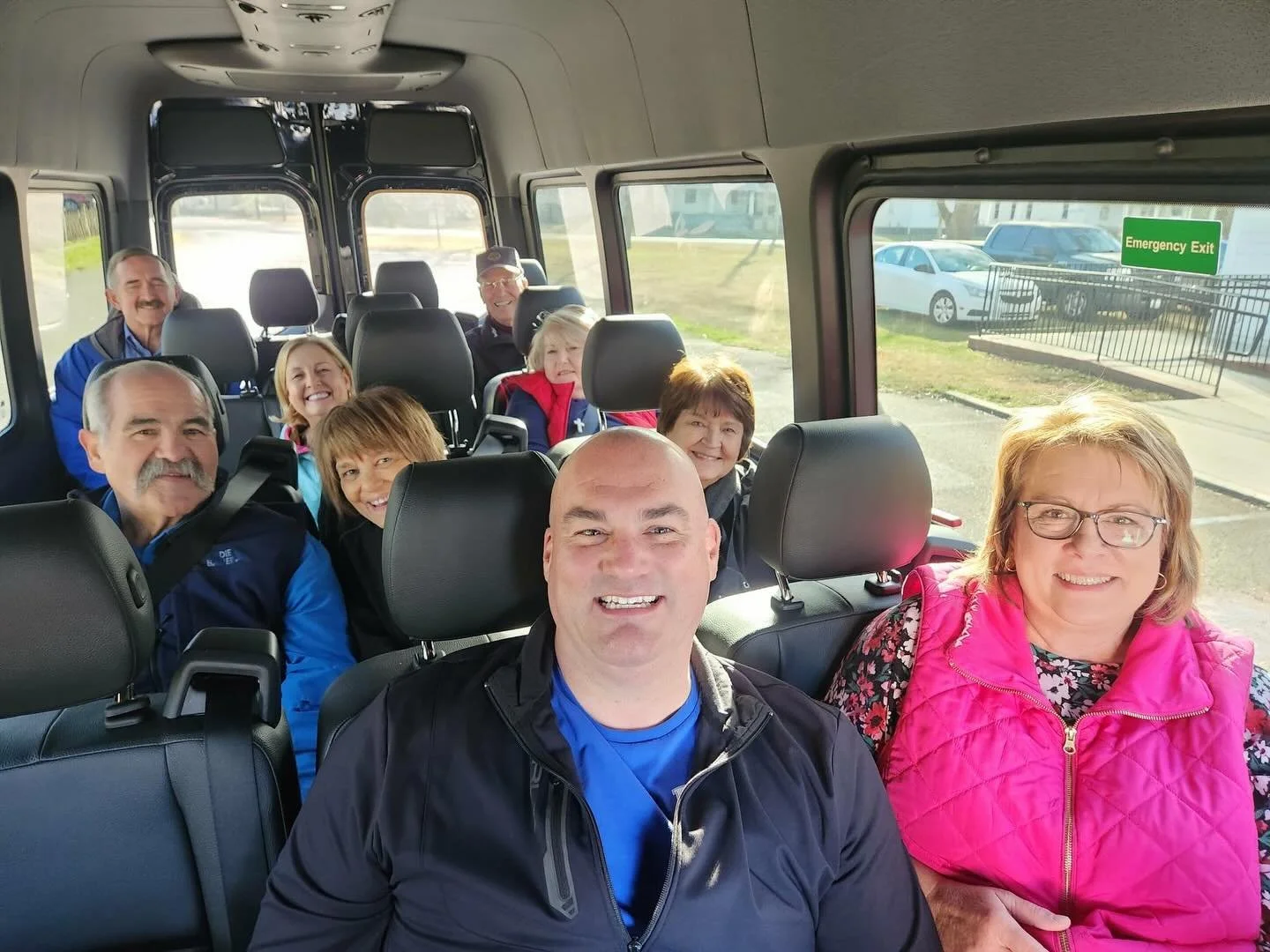 The Israel group is officially on their way!
&bull;
Please continue to pray for health and safety during their trip.