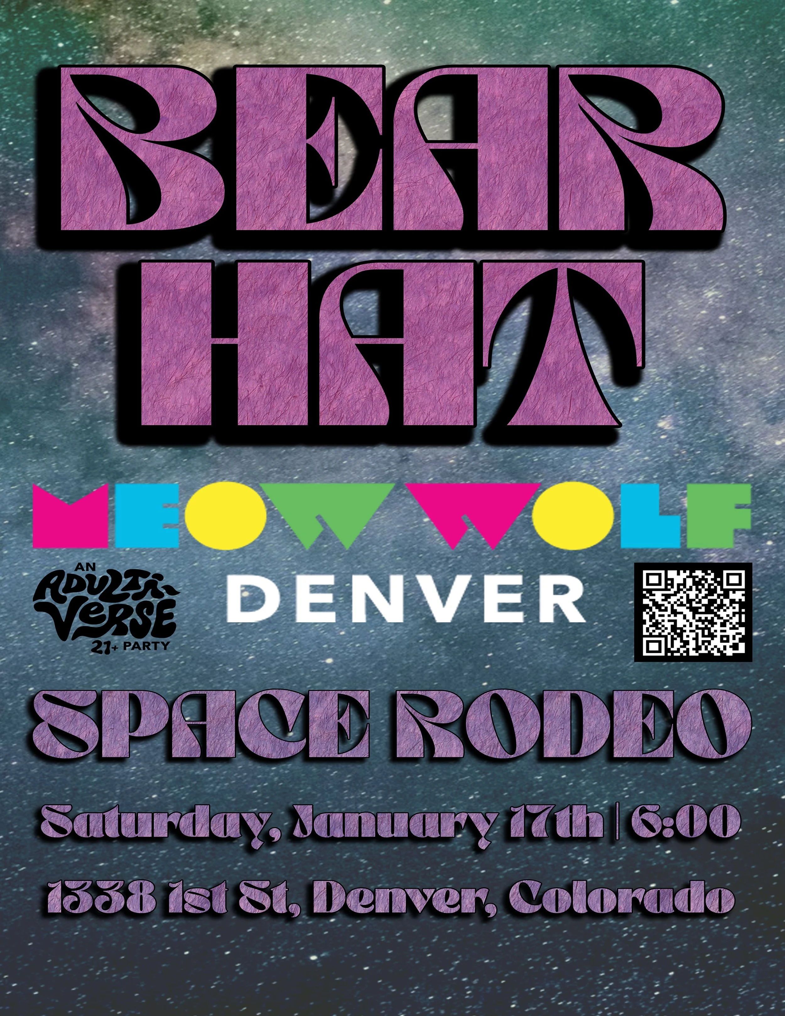 Bear Hat at Meow Wolf