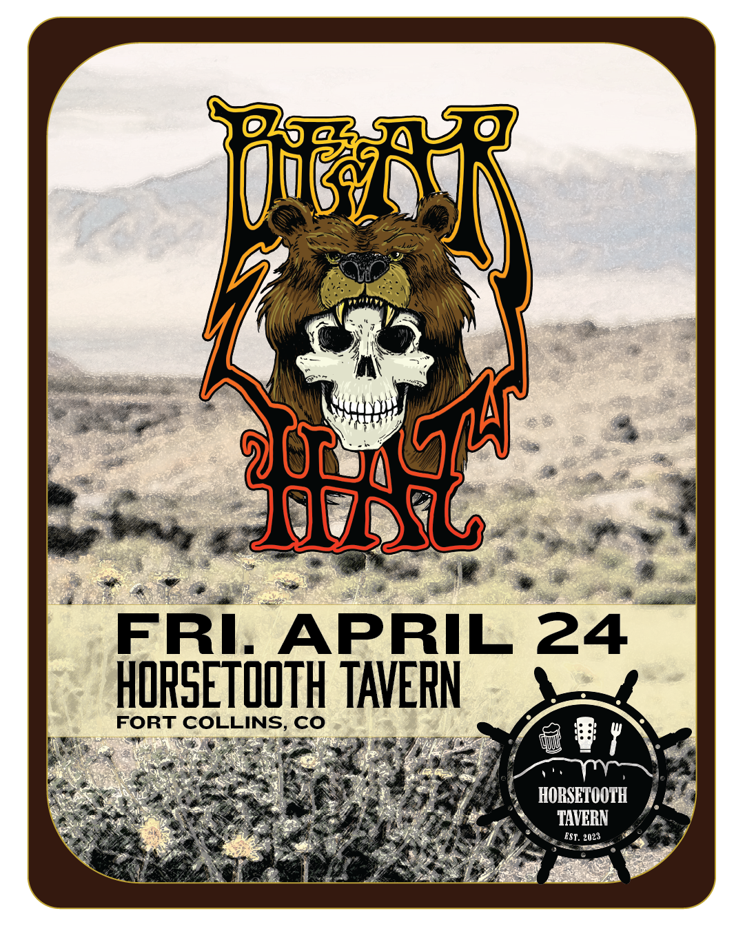 Bear Hat at the Horsetooth Tavern