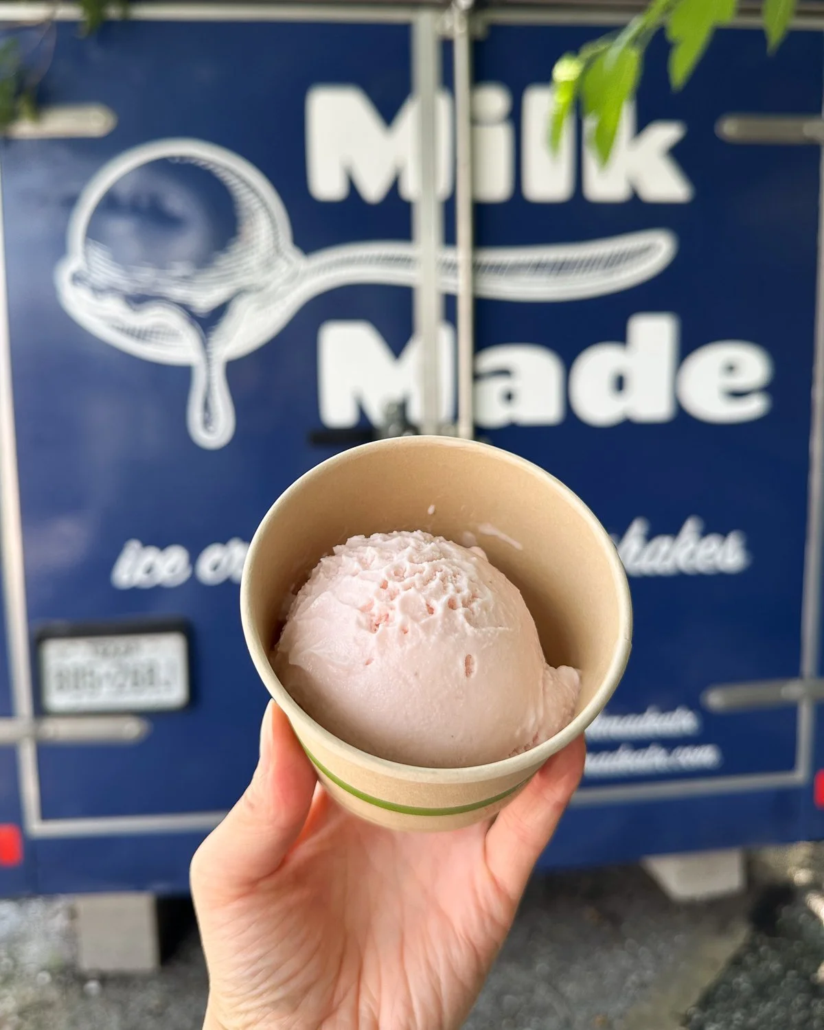 Strawberry Ice Cream at MilkMade
