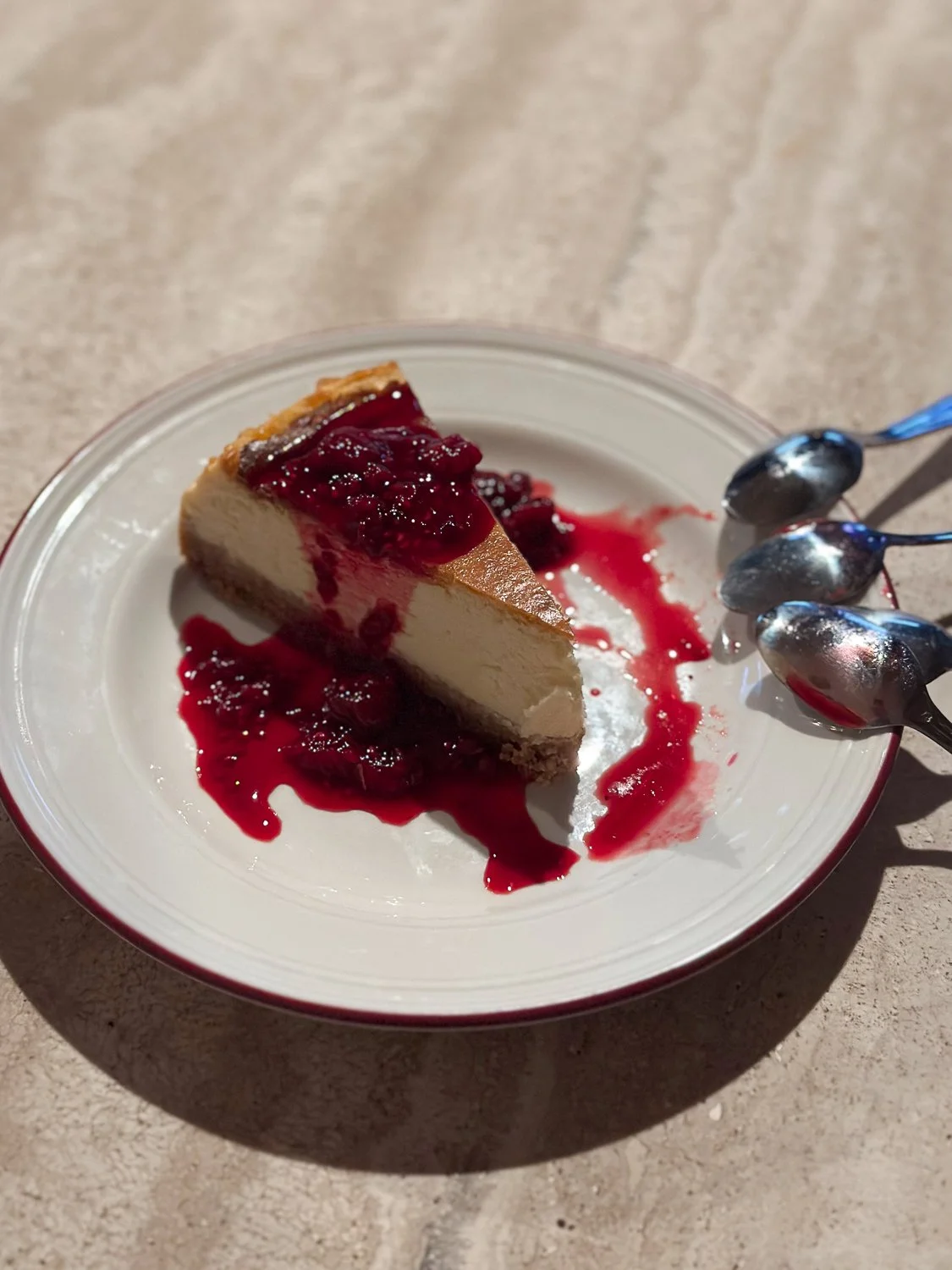 Basque Cheesecake at East End Ballroom — ATX Dessert Club