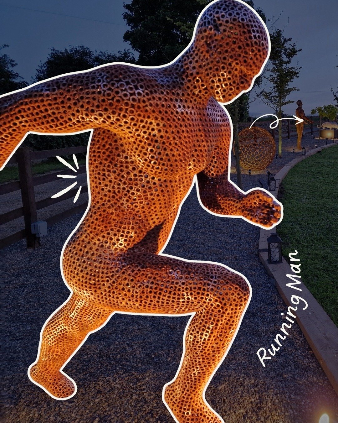 A quick look at Running Man (Nuts), "Athena" She&rsquo;s Nuts About You (Nuts), Circle of Life (Steel Pipe), 2p Torso, Golf Ball (Steel Pipe) and The Sorrows of Steel (Nails)! 

Each piece is built from hundreds of individual components, sh