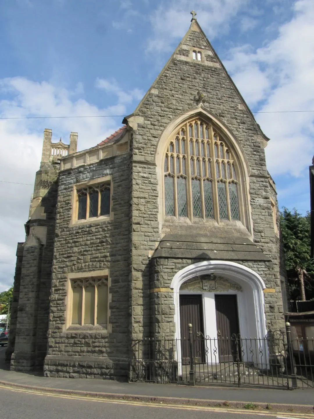 Whilst wandering around Builth Wells on my holiday there in July, one building that kept catching my eye was Alpha Presbyterian Church of Wales.

The denomination found its first home in the town in 1747, when the Alpha Methodist Church was built. It