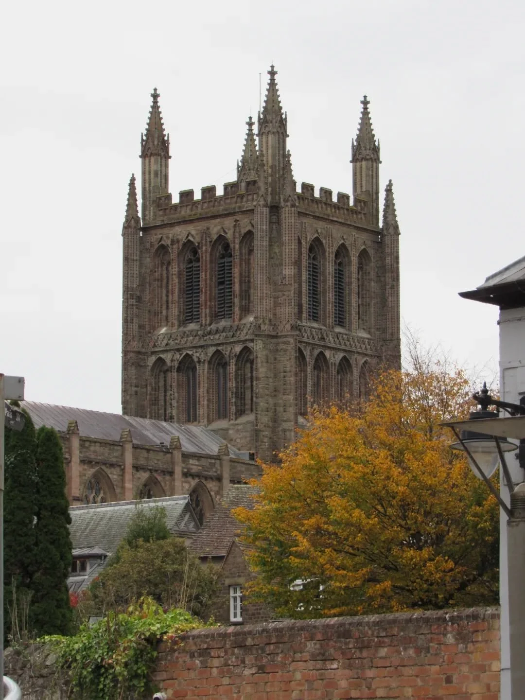 I went on an impromptu Tower Tour at Hereford Cathedral today on the recommendation of @narfcesca, which I am very thankful for! I had been once before in 2022, but unfortunately I did not have my camera with me on that occasion.

Thankfully, it was 
