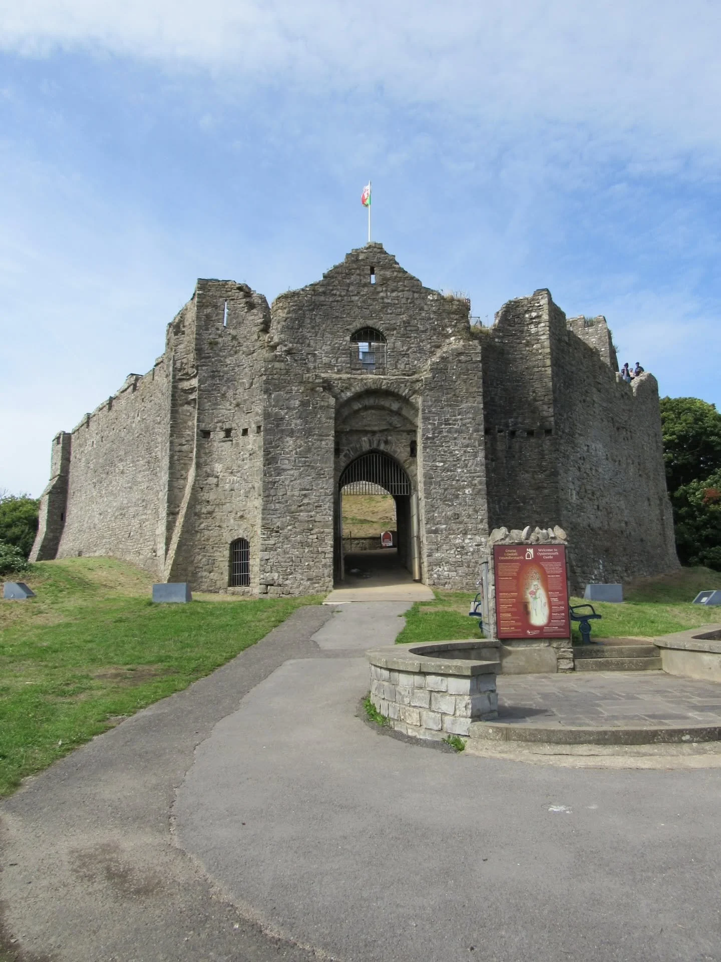 A few weeks ago, I visited Oystermouth Castle, which seems to be a hidden gem of Swansea.

It felt as though I was walking through a building that had barely changed since it had undergone its last phase of construction in the early 14th century. It 
