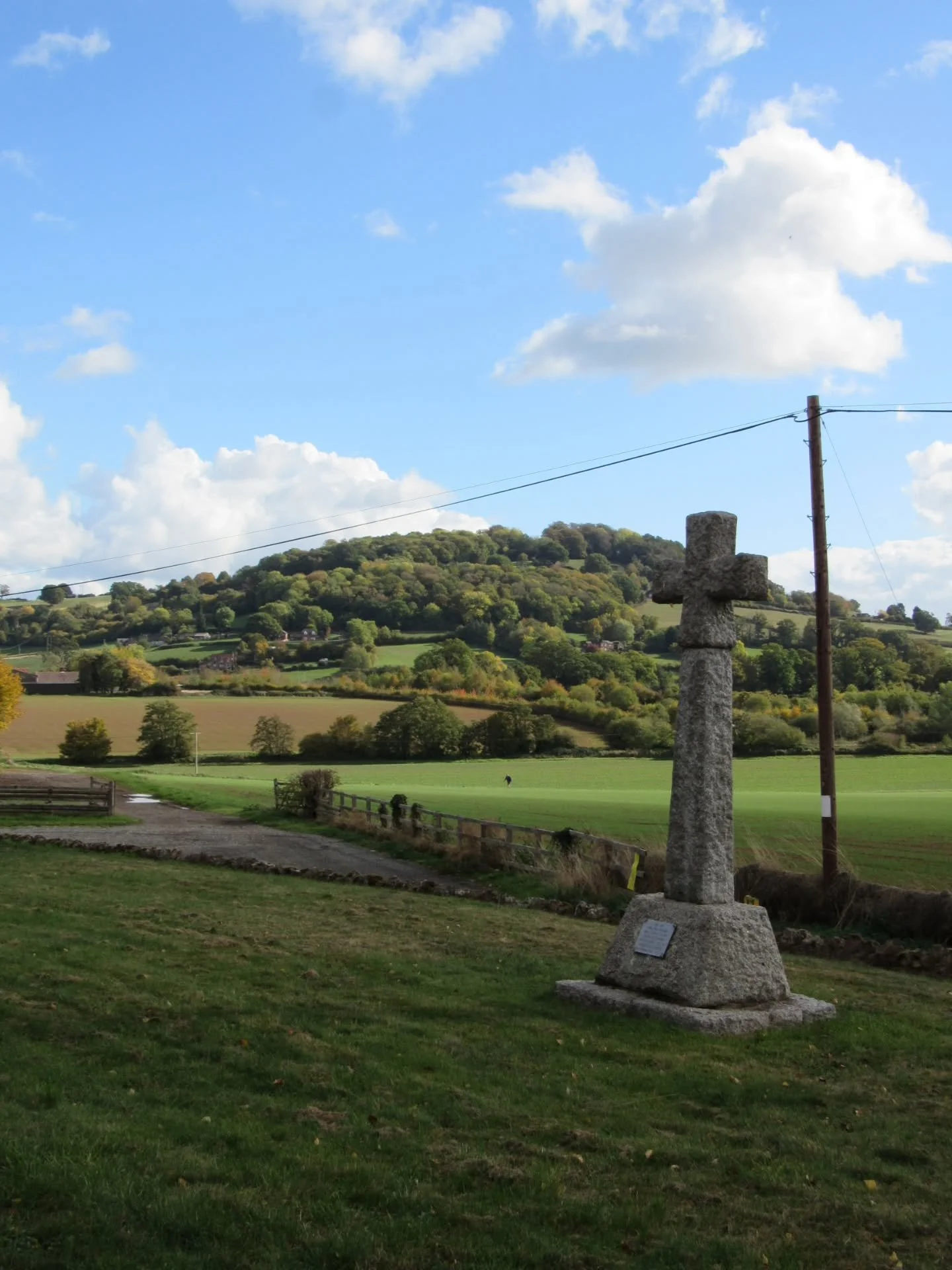 Just south of Hereford lies Dinedor Hill, the summit of which sits at about 600 feet (182 metres) above sea level, allowing for sweeping views of the surrounding countryside and the city to the north.

However, it's what's hidden beneath the hill's c
