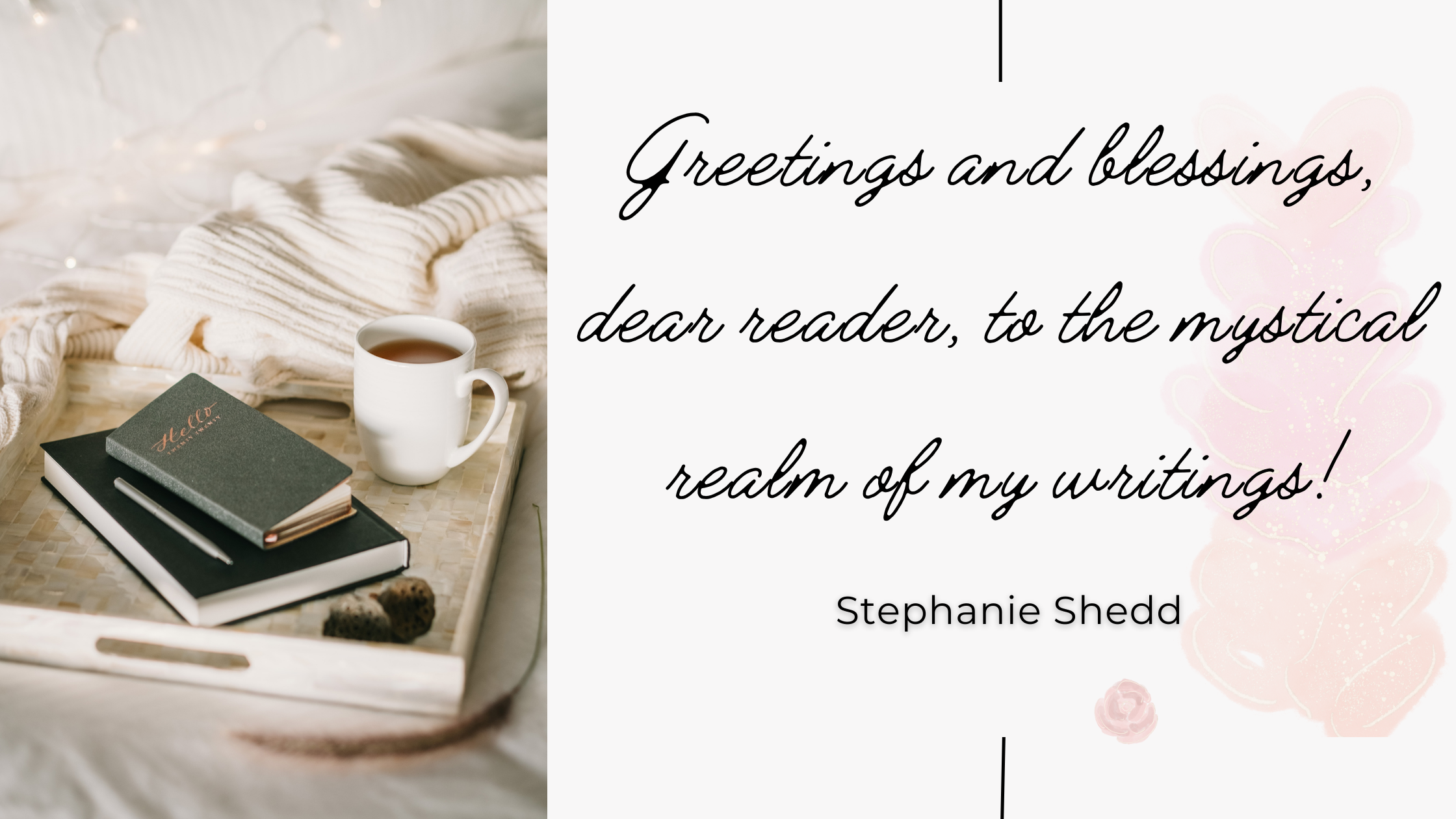 Greetings and blessings dear reader