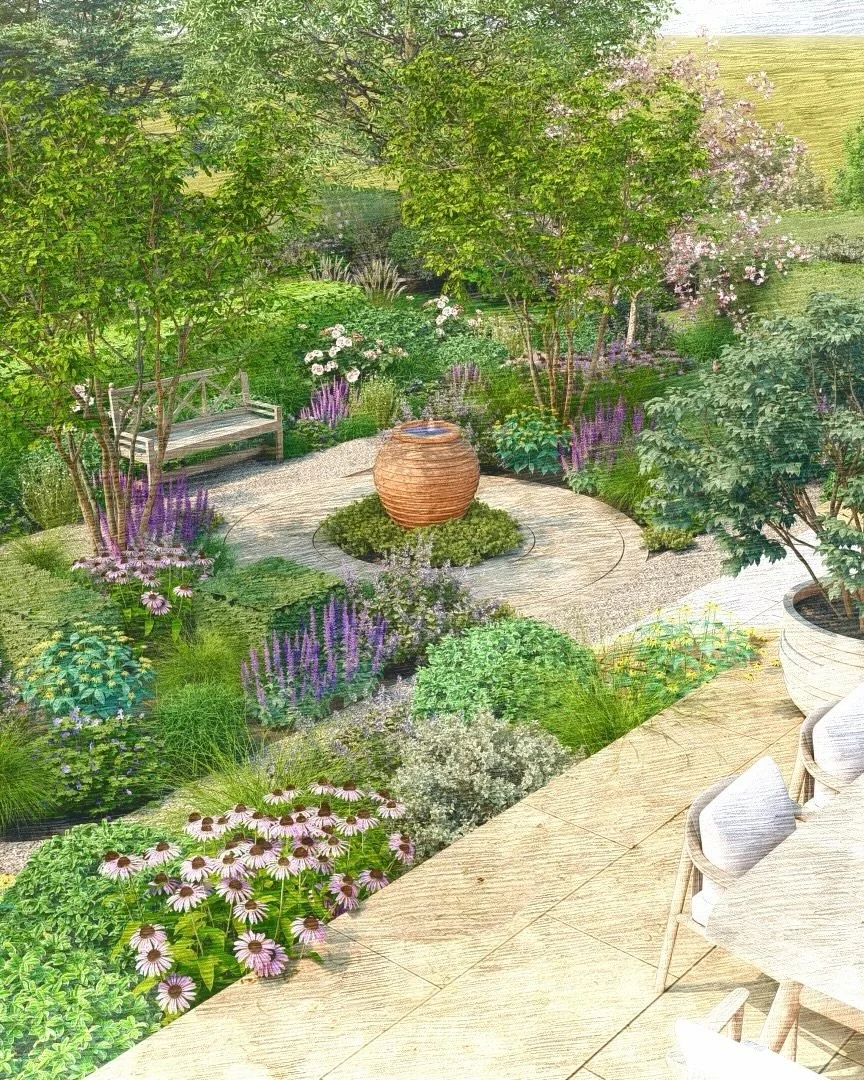 Thrilled to be breaking ground on this very special project next week. The design will transform an expansive lawn into distinct spaces, working with the topography to utilise the existing slopes and level changes. We&rsquo;ll be bringing masses of h