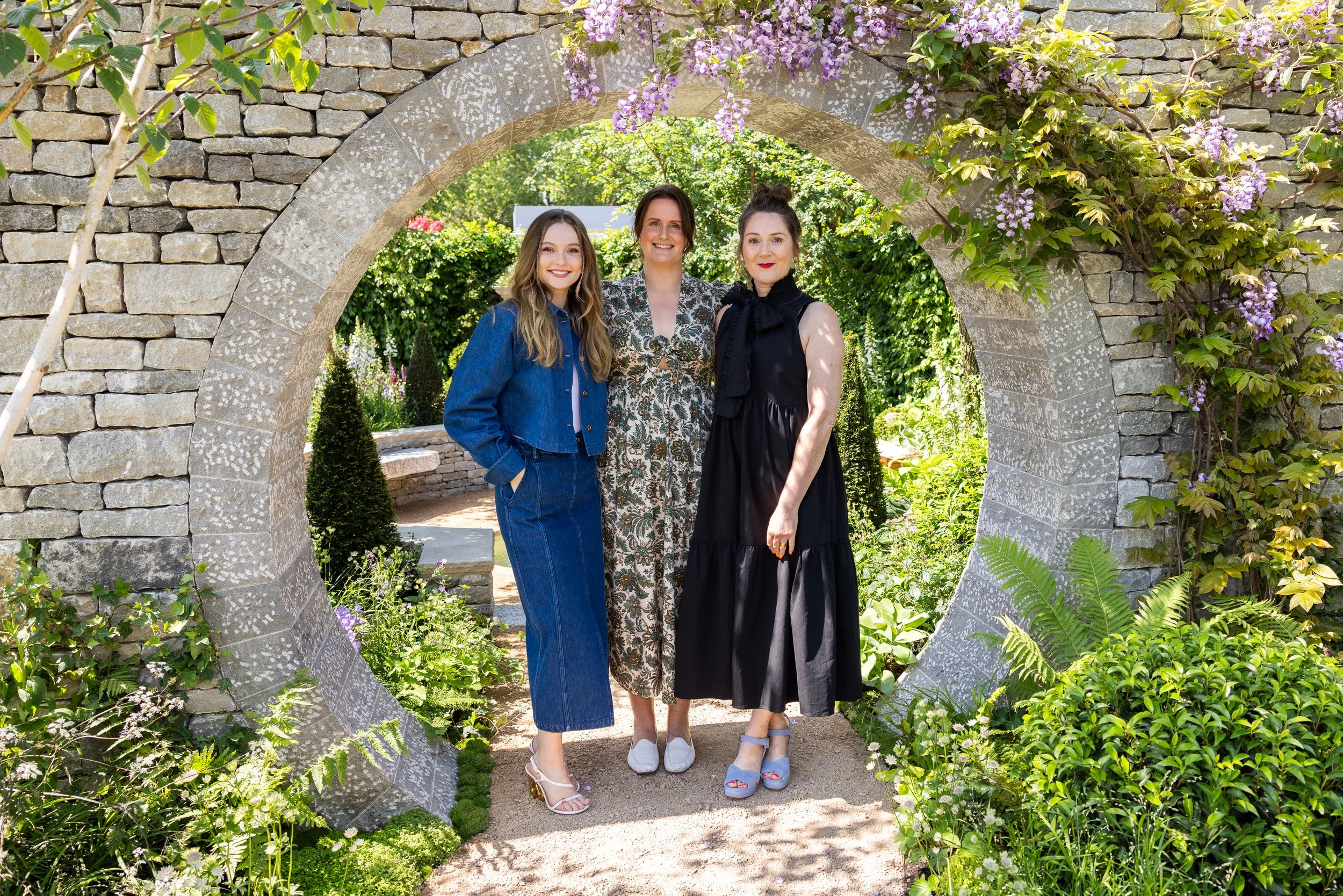 Left to right: Hannah Dodd, Holly Johnston, Ruth Gemmel.