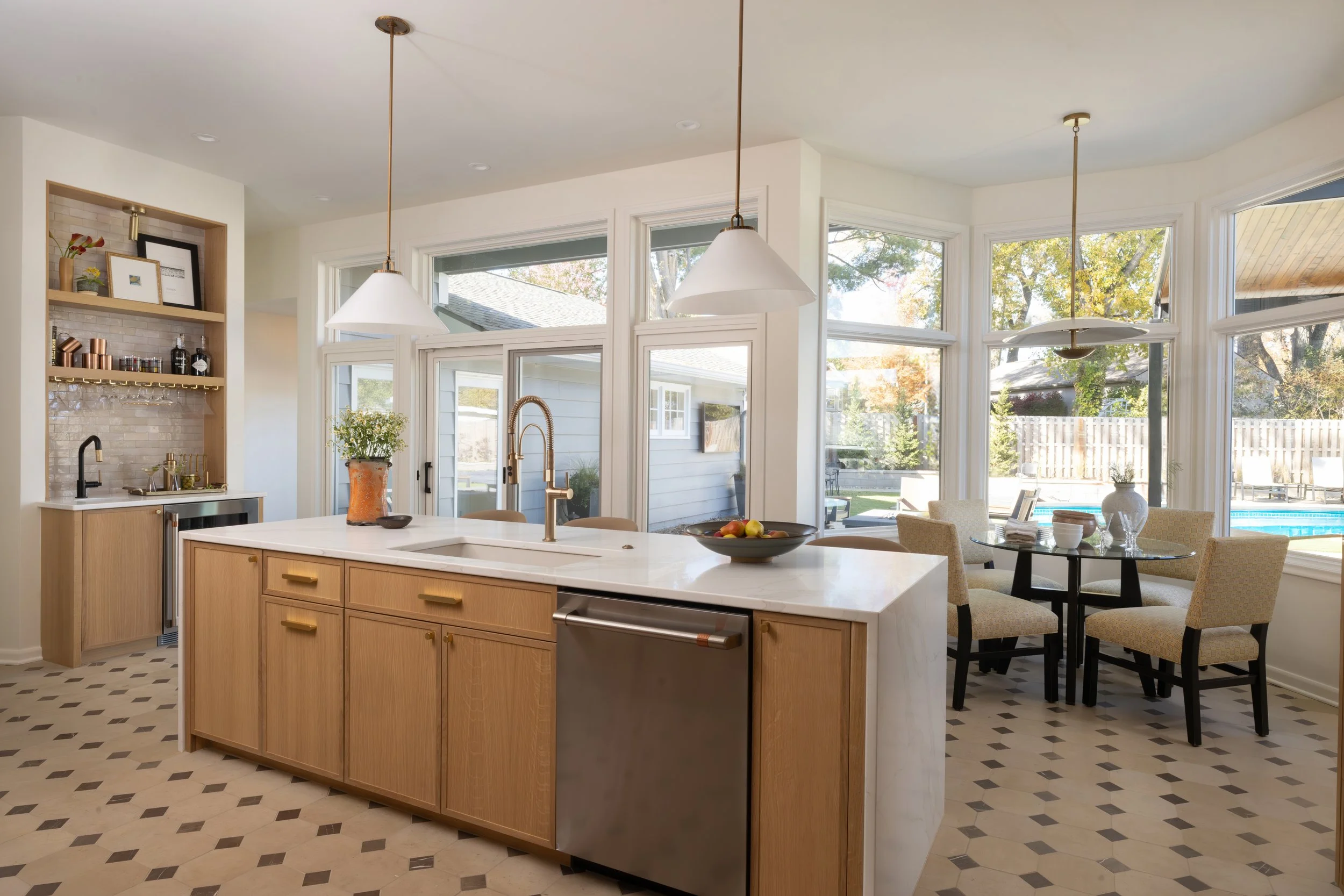 large custom kitchen