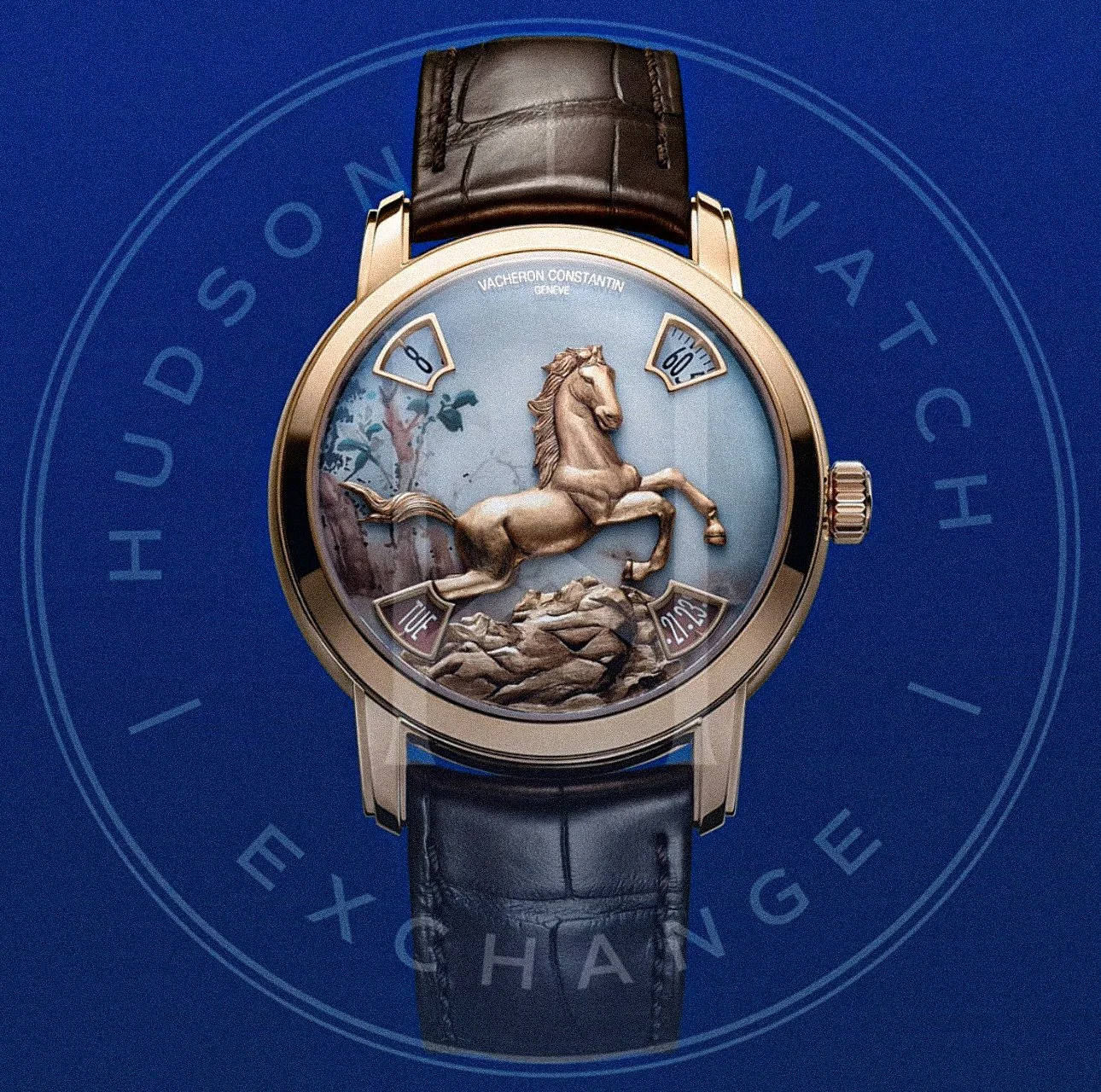 MÉTIERS D'ART The Legend Of The Chinese Zodiac - Year Of The Horse 86073/000R-H067 40 MM PINK GOLD