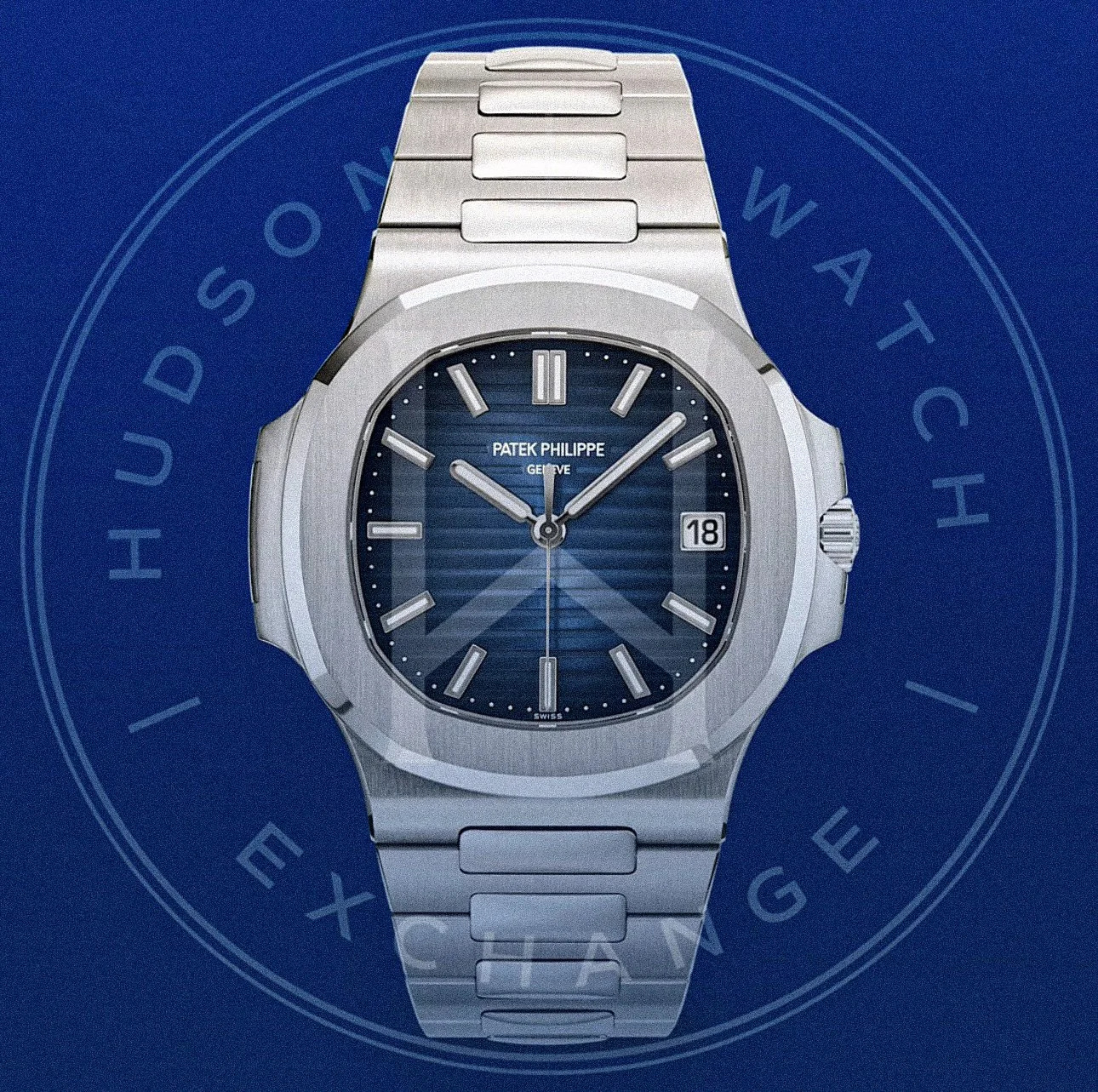 5811/1G-001 DATE. SWEEP SECONDS. White gold