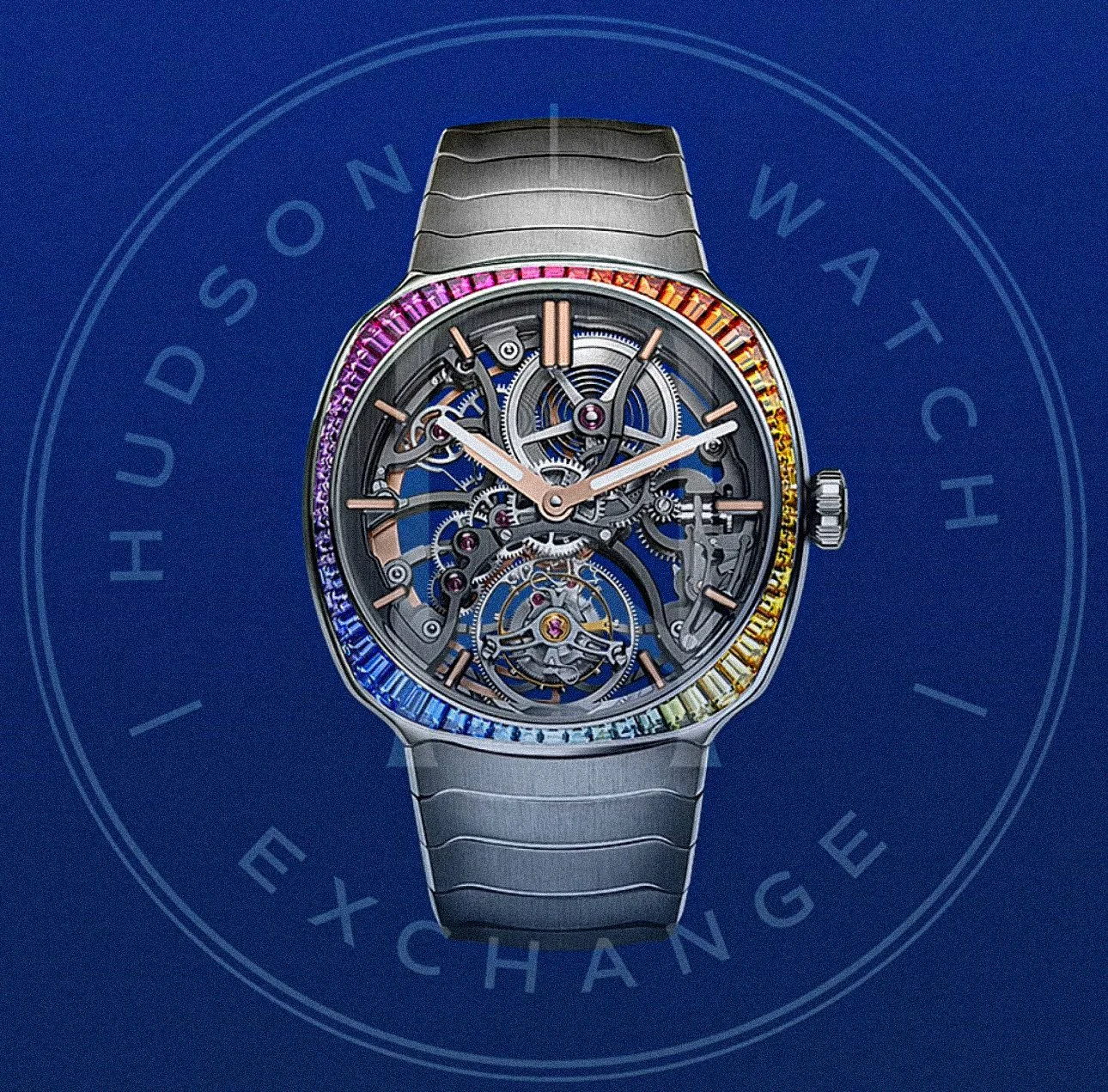 STREAMLINER TOURBILLON SKELETON RAINBOW  REF. 6814-1201 40MM