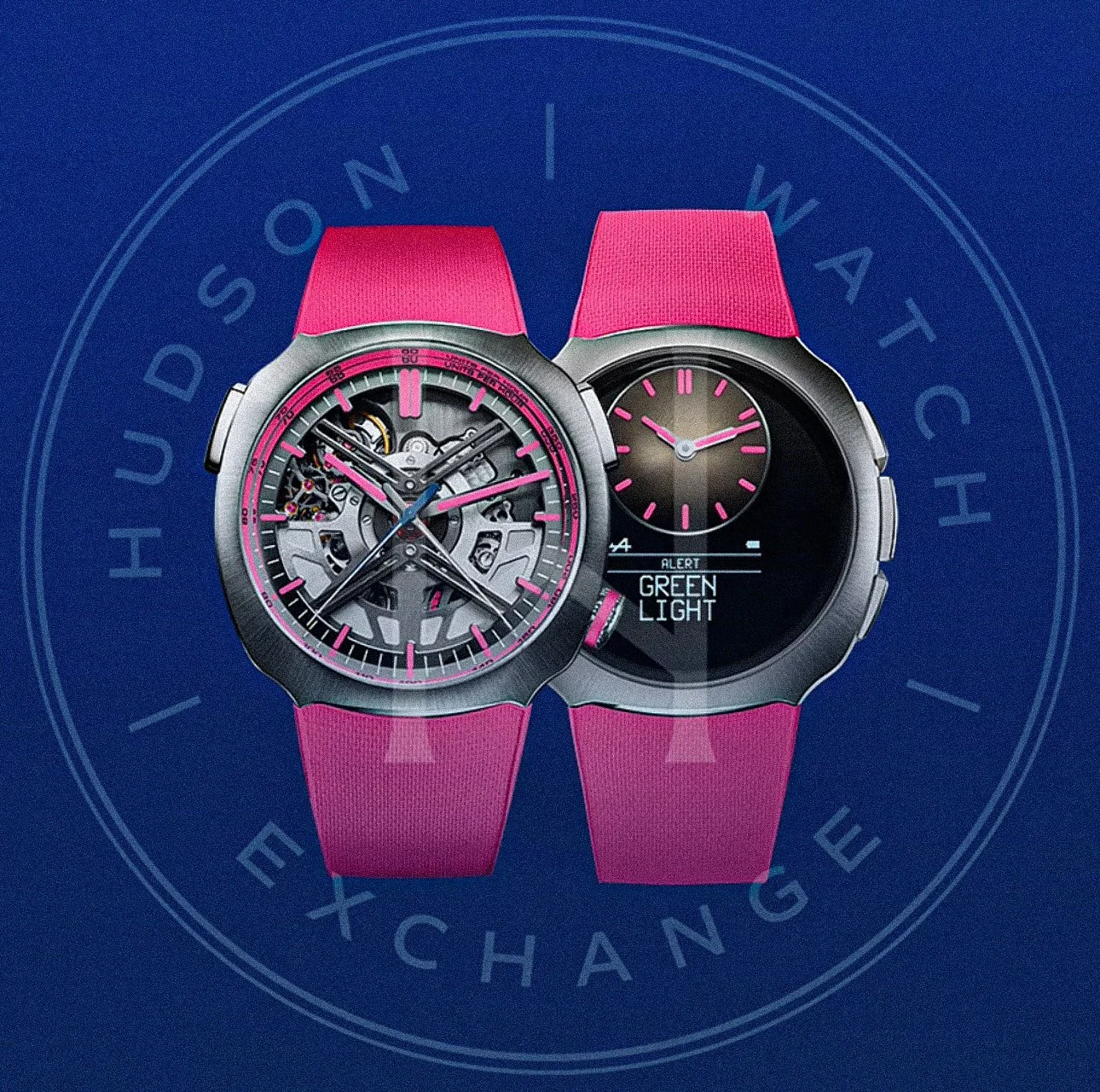 STREAMLINER ALPINE DRIVERS AND MECHANICS PINK EDITIONS REF. 6700-1201 42.3MM