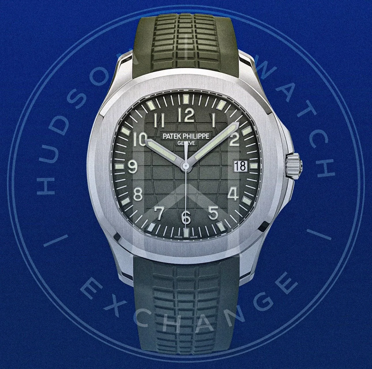 5168G-010 DATE. SWEEP SECONDS. White gold