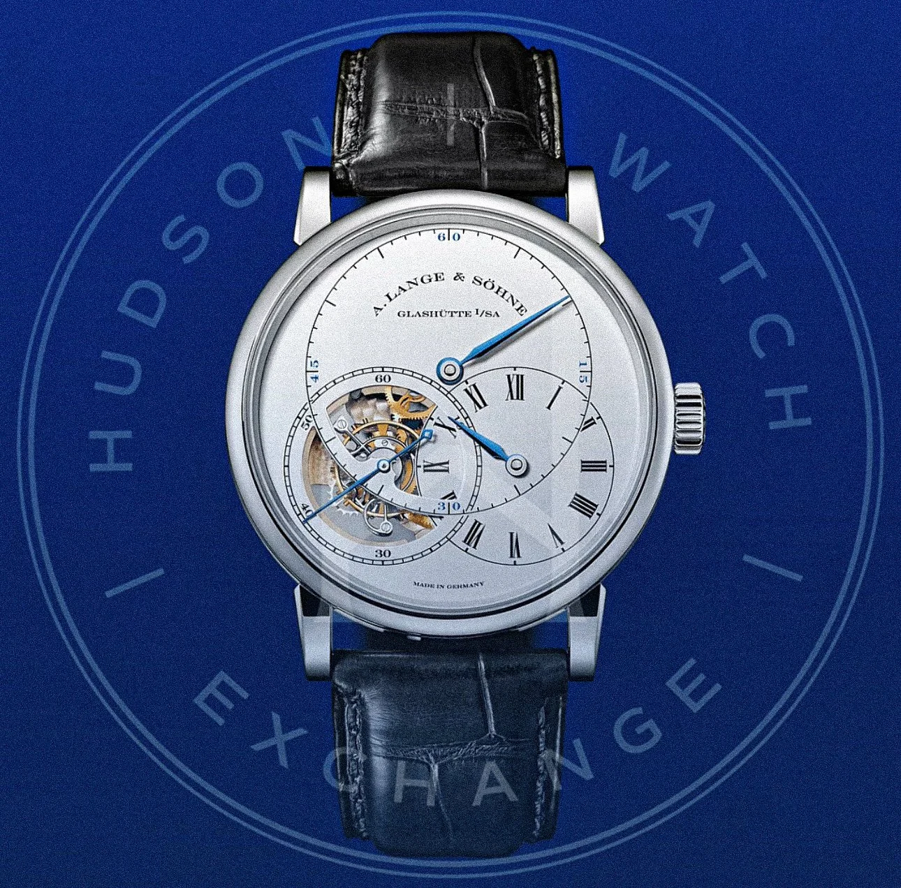 RICHARD LANGE TOURBILLON “Pour le Mérite” in 750 white gold Reference 760.026F