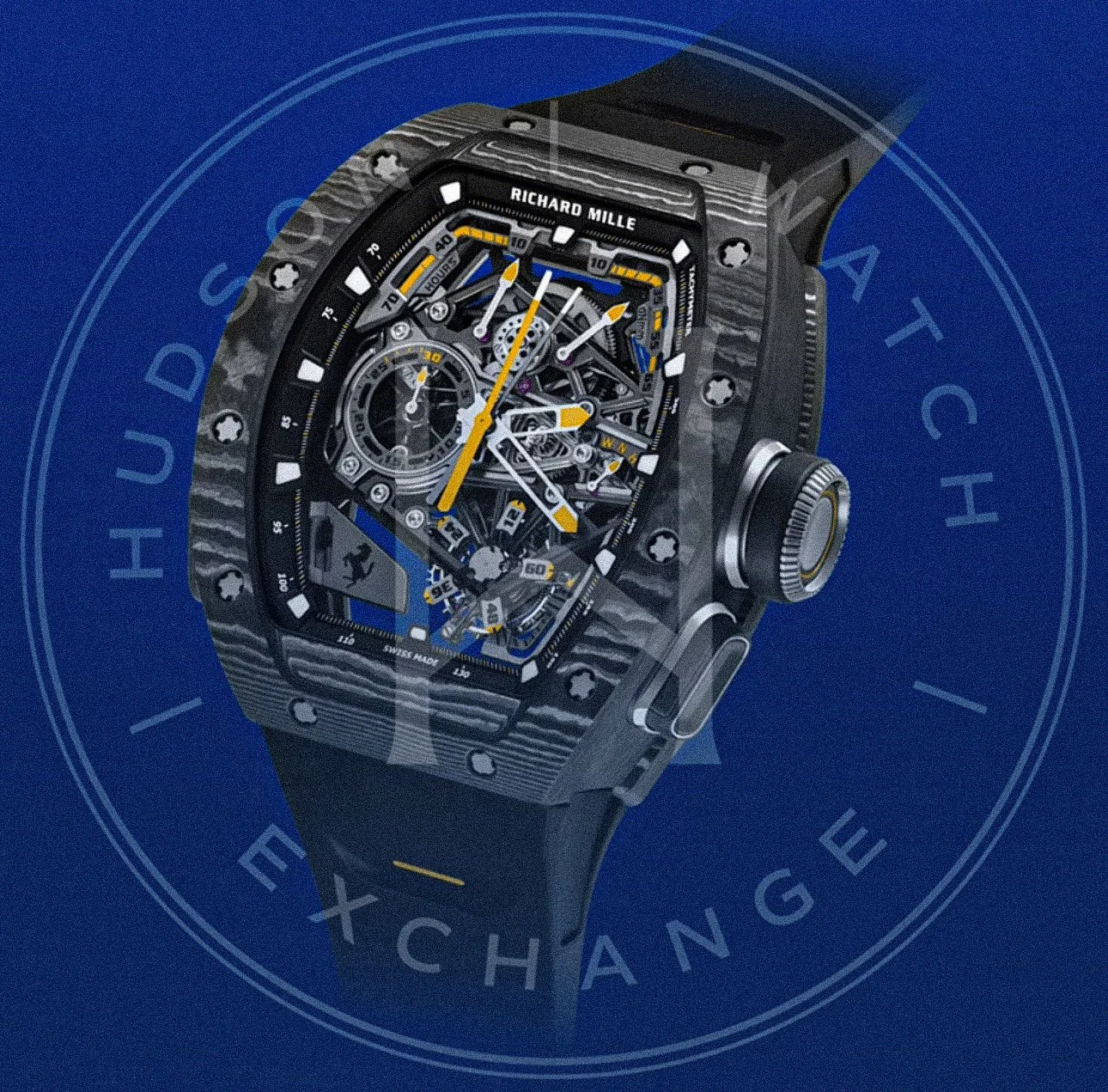 RM 43-01 Manual Winding Tourbillon Split-Seconds Chronograph Ferrari