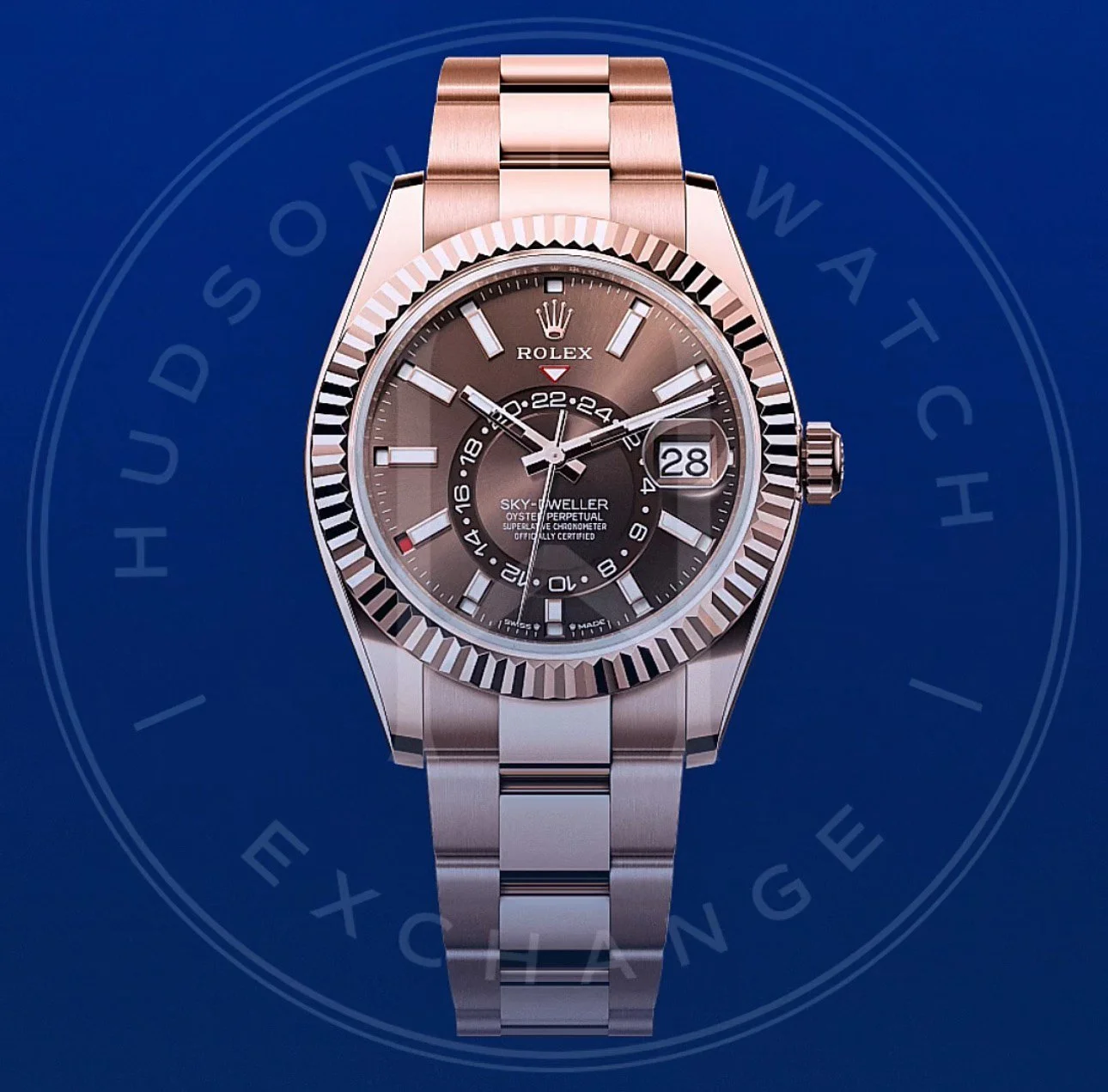 Sky-Dweller, Ref. 336935, Everose Oyster "Chocolate"