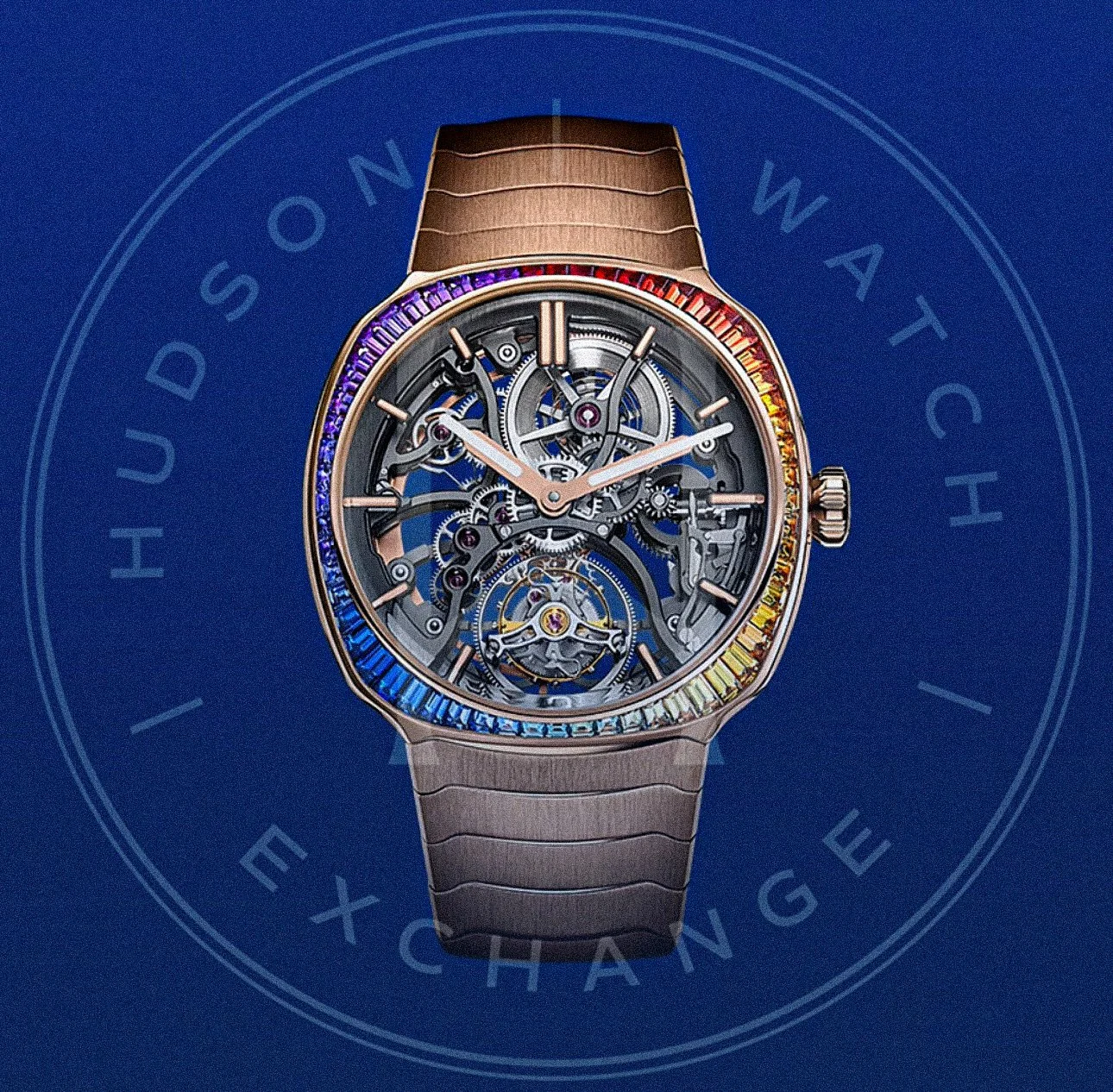 STREAMLINER TOURBILLON SKELETON RAINBOW  REF. 6814-0401 40MM