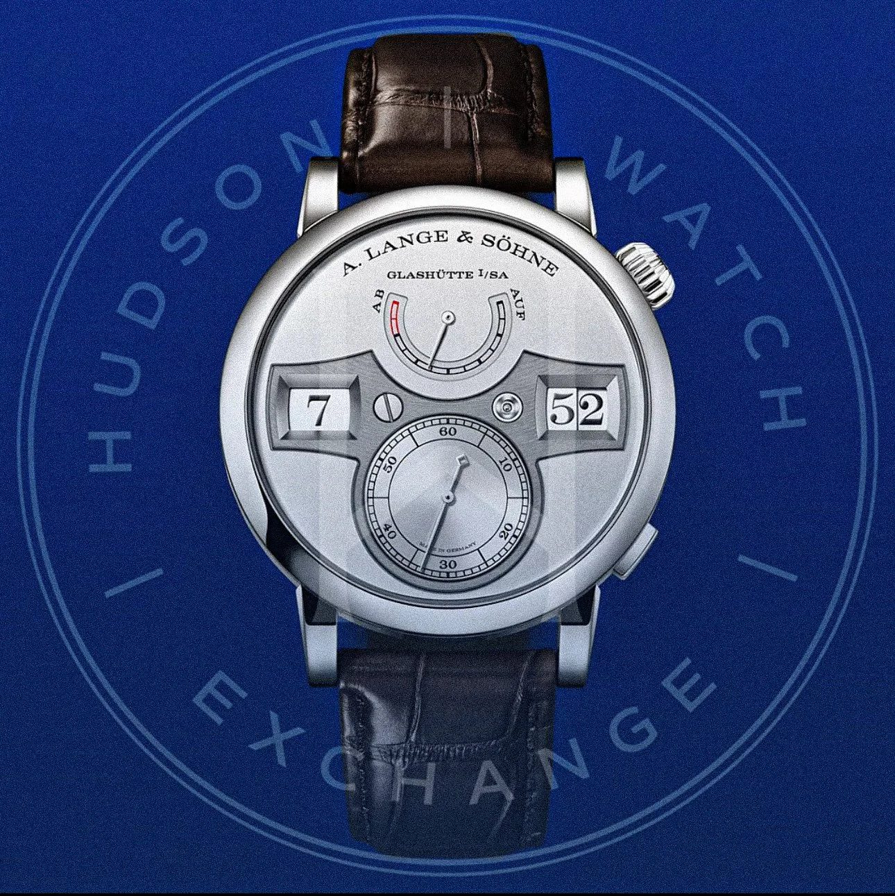 ZEITWERK in 950 platinum Reference 142.025