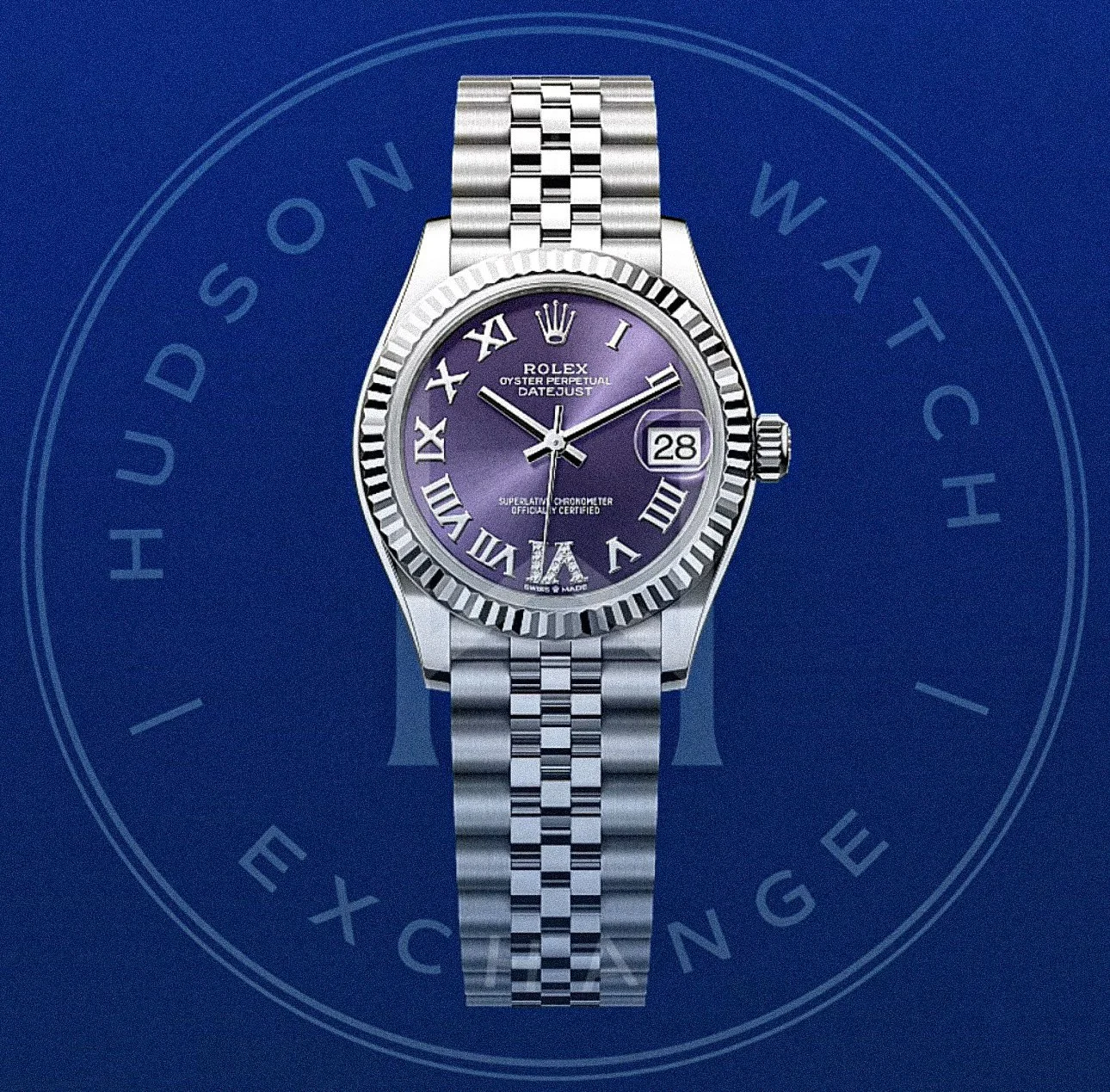 Datejust 31  Oyster, 31 mm, Oystersteel and white gold Reference 278274