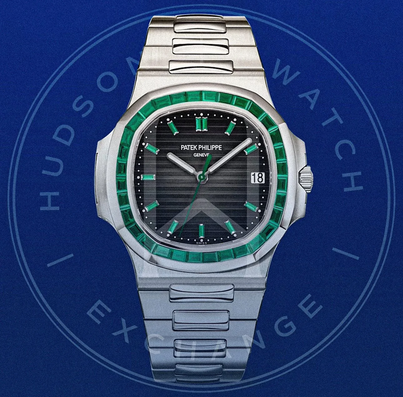 5711/113P-001 NAUTILUS. JOAILLERIE. Platinum