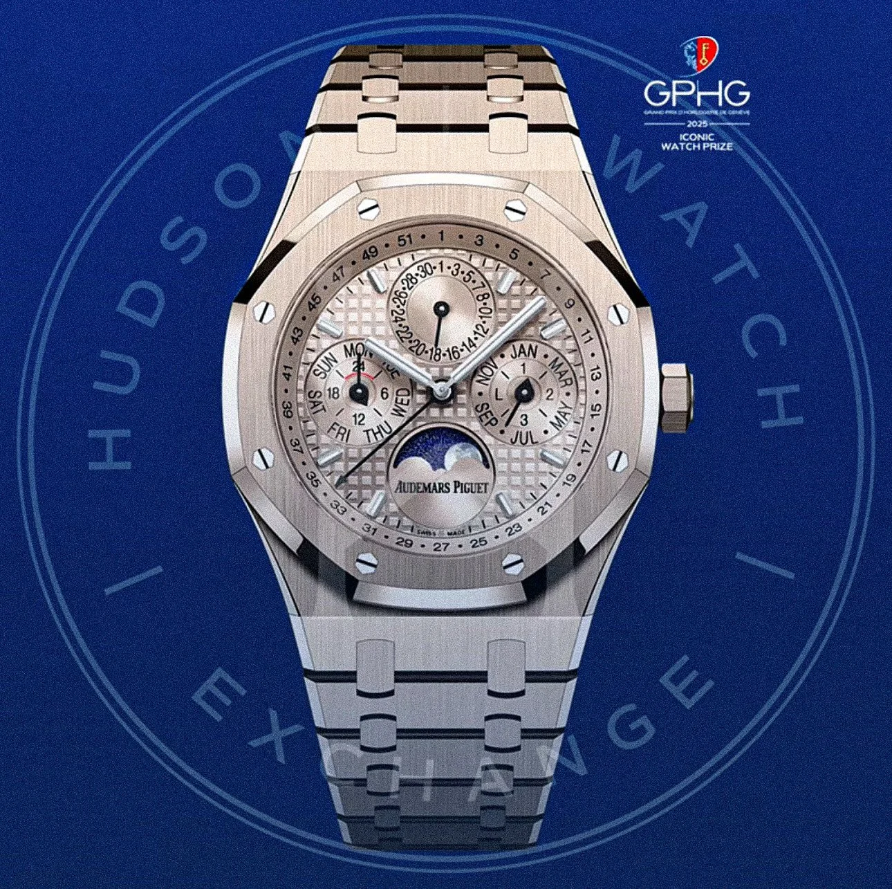 ROYAL OAK PERPETUAL CALENDAR  Ref. 26674SG.OO.1320SG.01