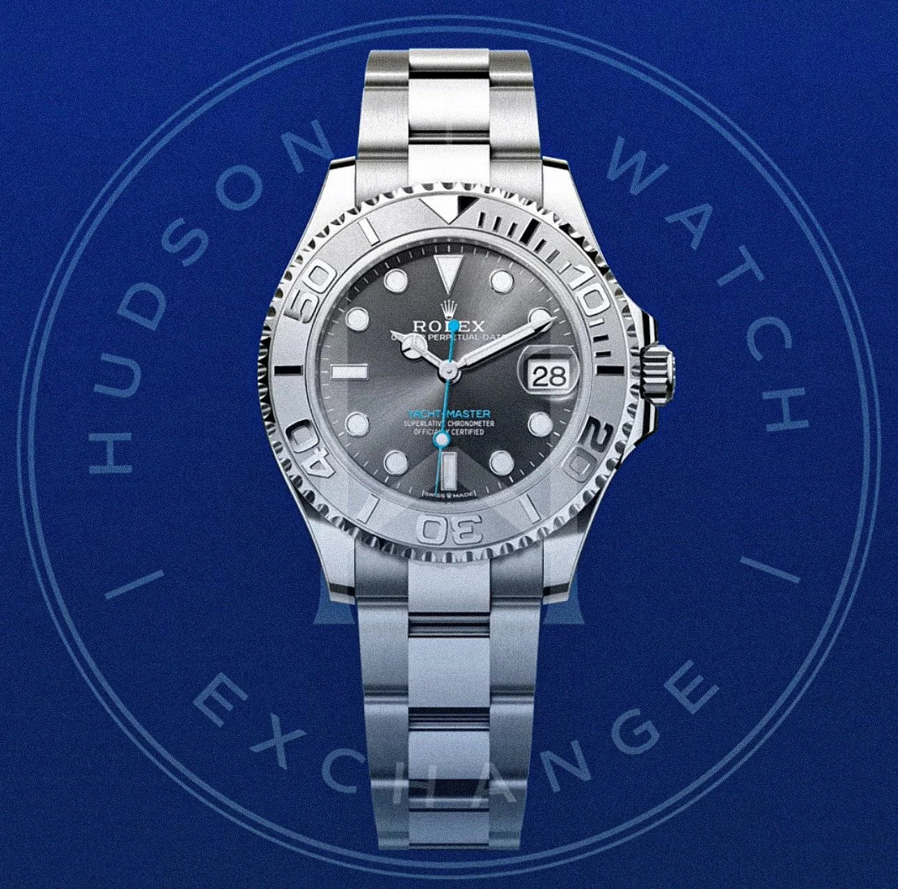 Yacht-Master 37  Oyster, 37 mm, Oystersteel and platinum Reference 268622