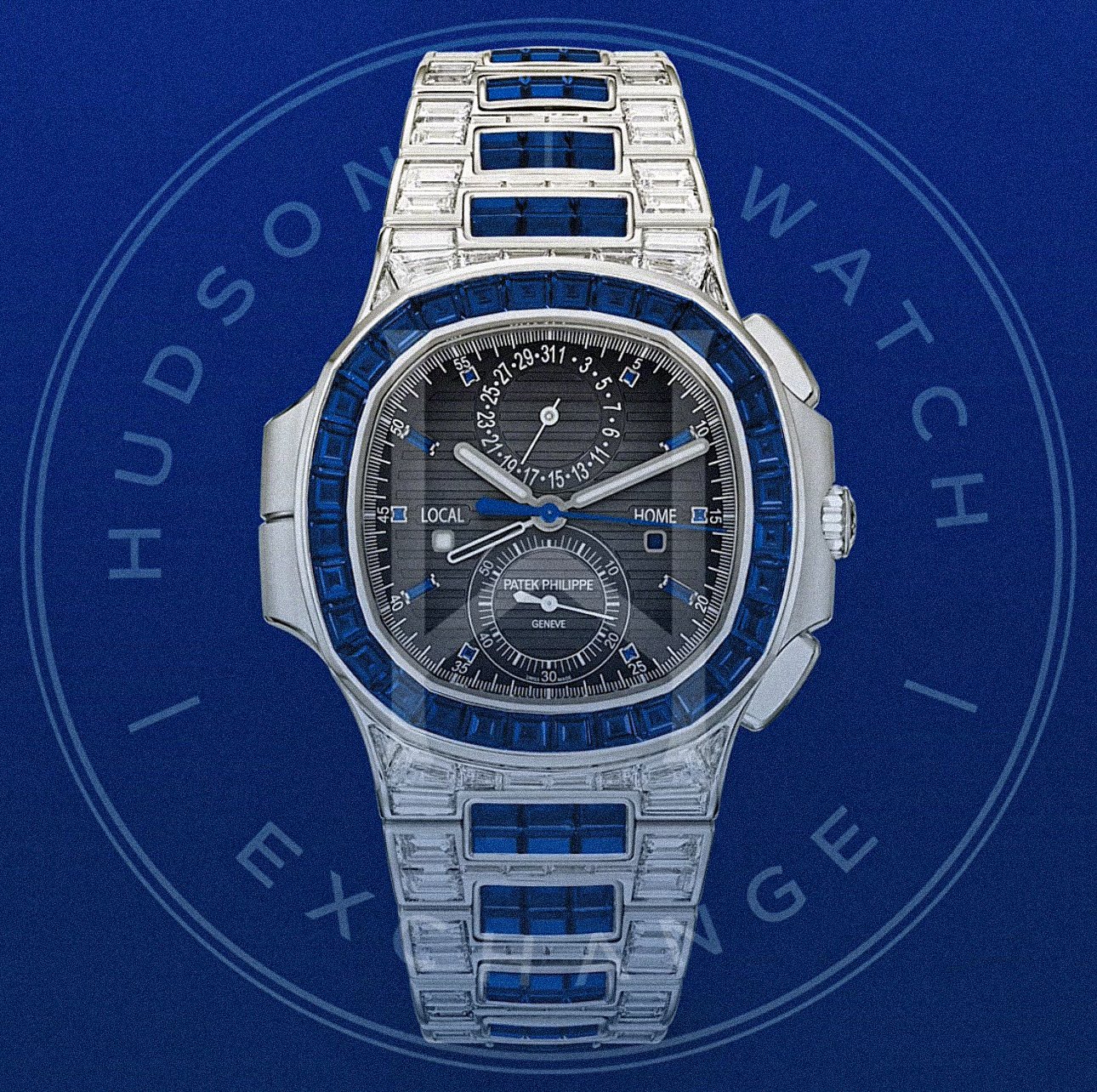 5990/1421G-001 NAUTILUS. HAUTE JOAILLERIE. White gold