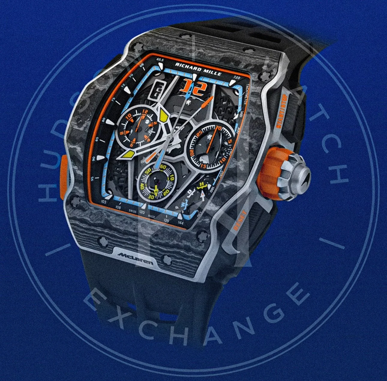 RM 65-01 Automatic Winding Split-seconds Chronograph McLaren W1