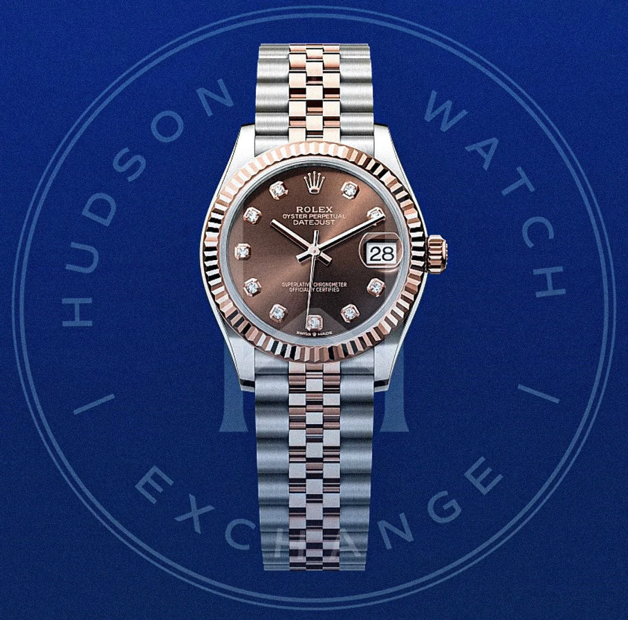 Datejust 31  Oyster, 31 mm, Oystersteel and Everose gold Reference 278271